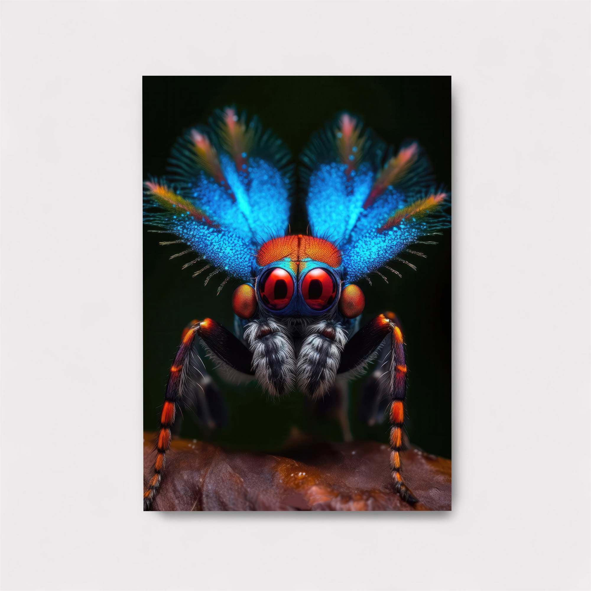 Peacock Vibrant Safe Wall Magnetic / M