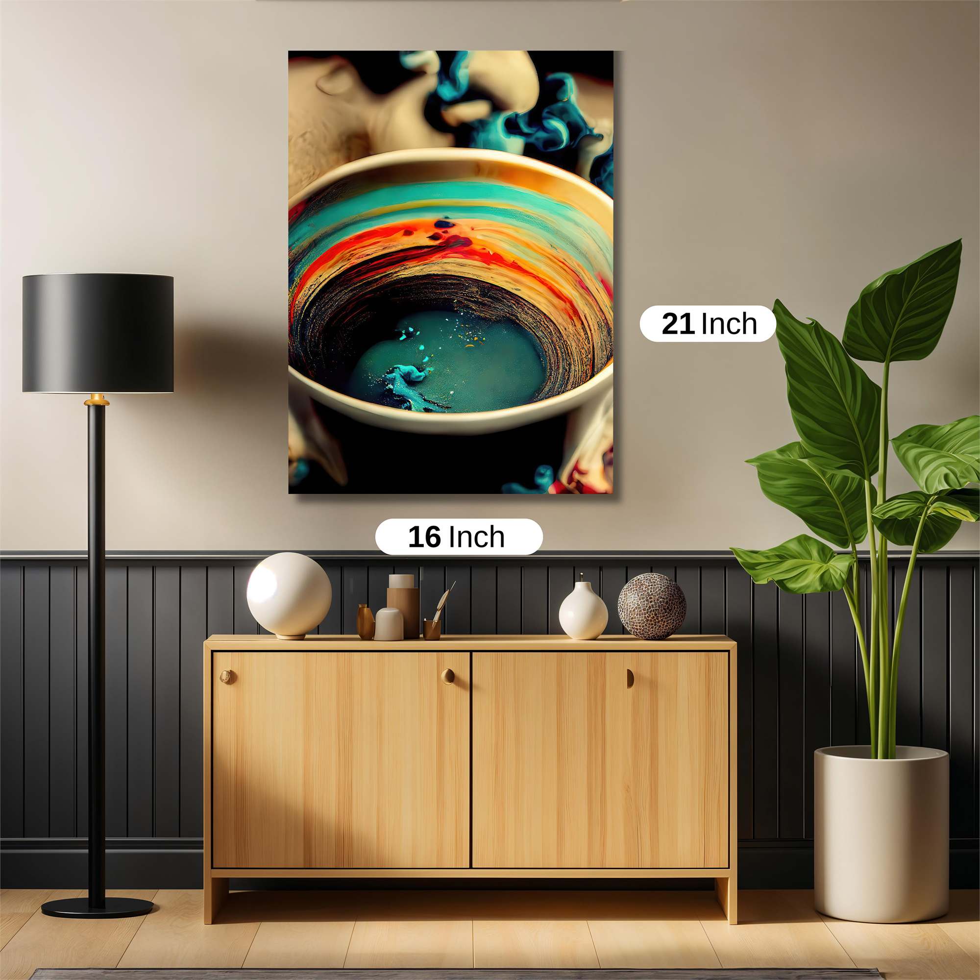 Colorful Whimsy Safe Wall Magnetic / M