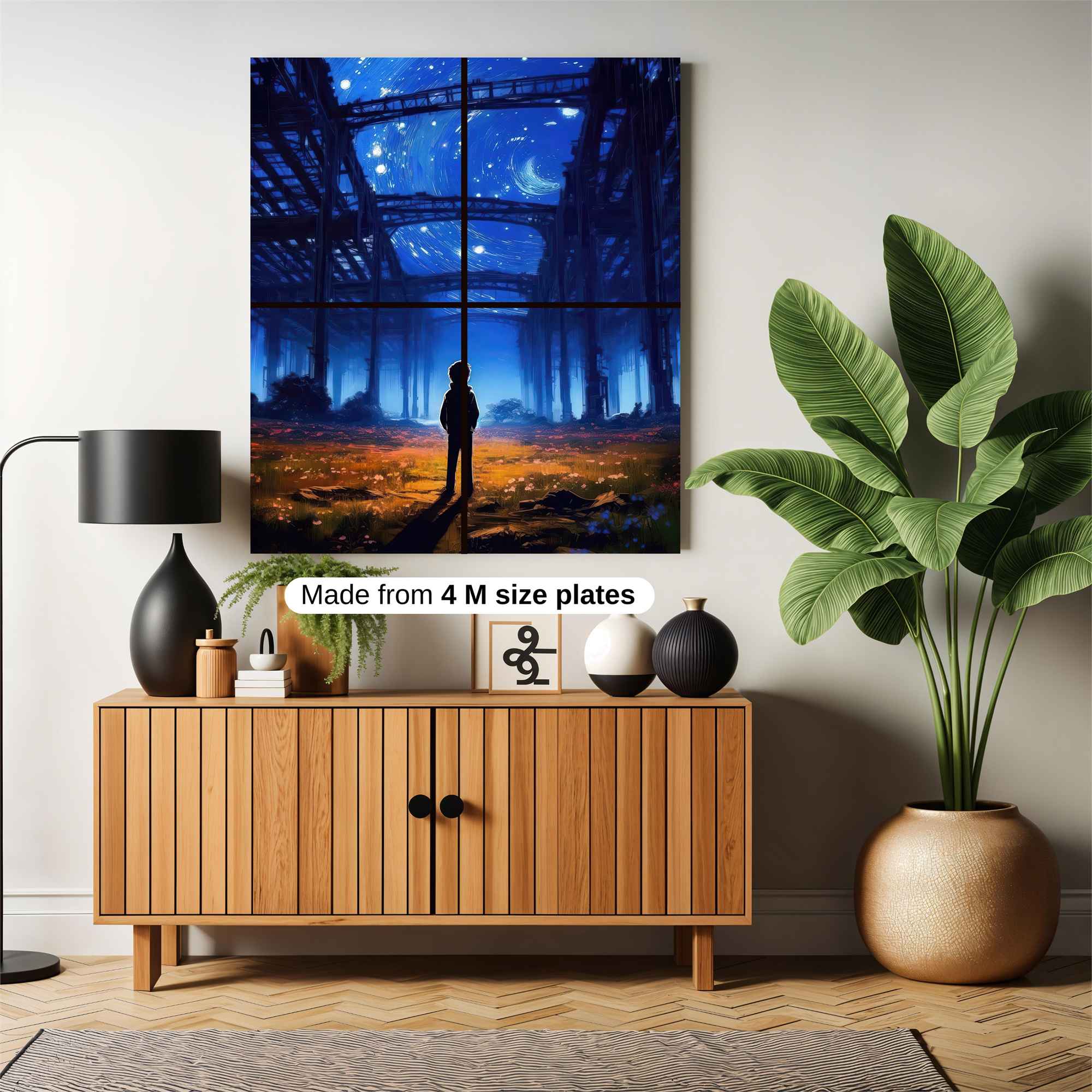 Starry Solitude Safe Wall Magnetic / M