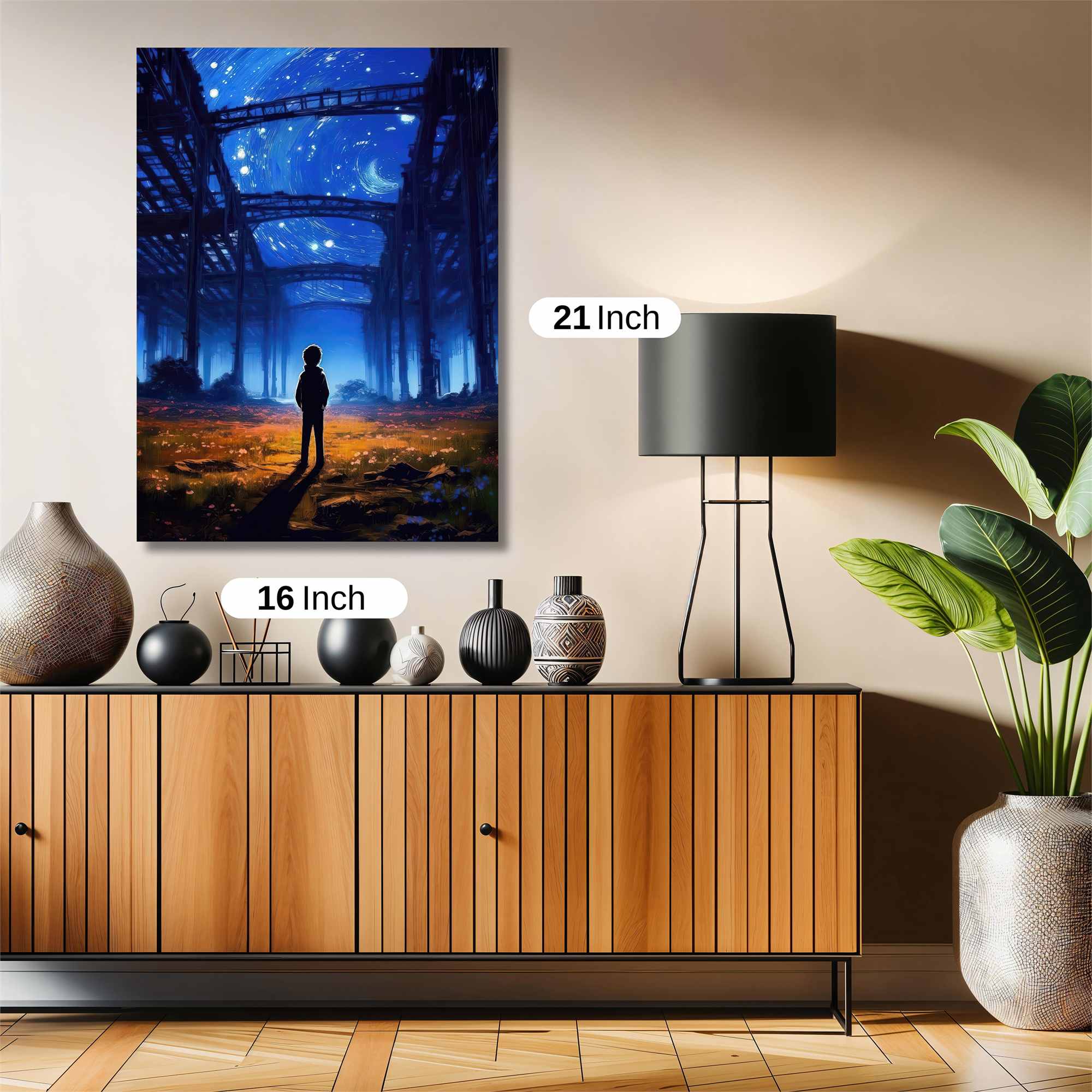 Starry Solitude Safe Wall Magnetic / M
