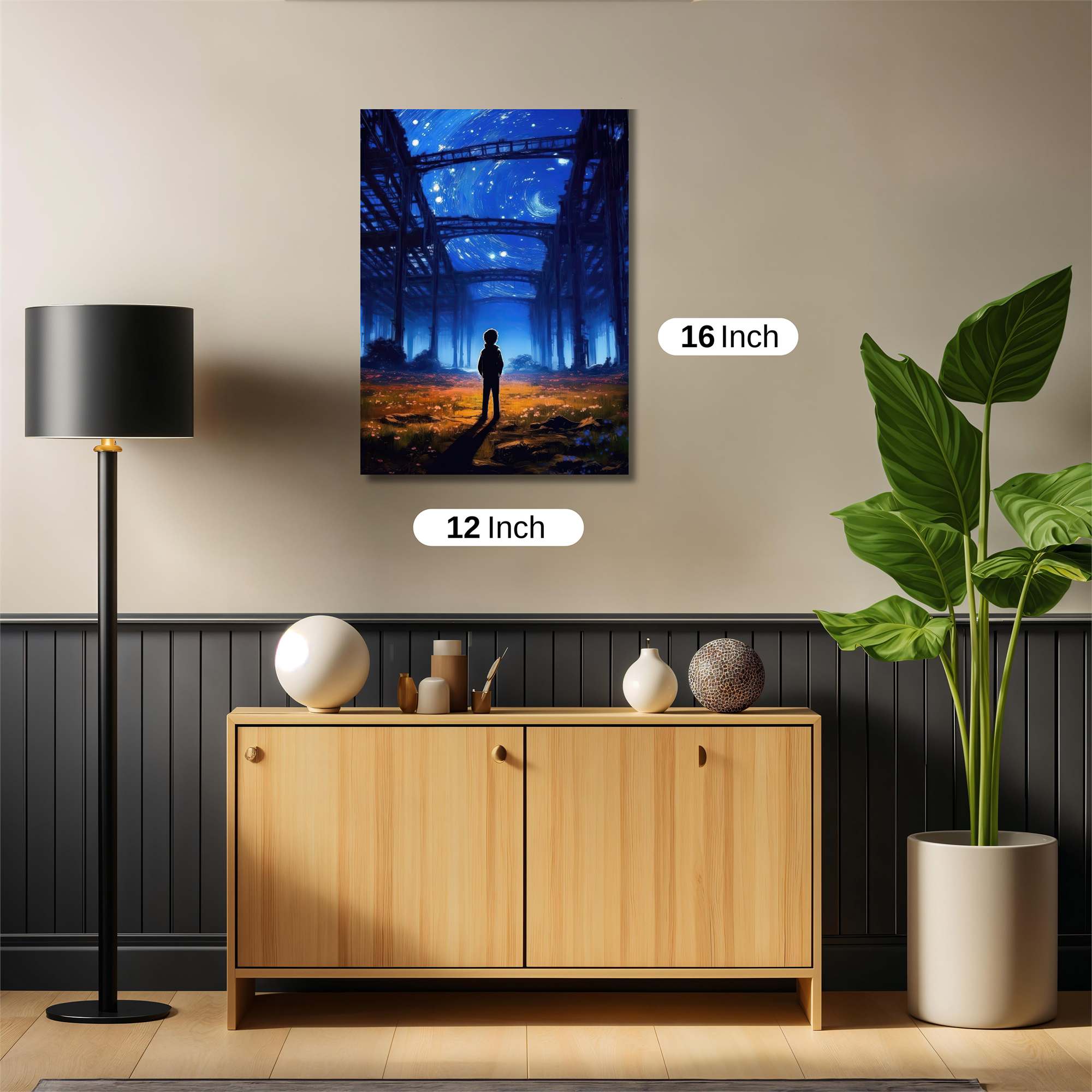 Starry Solitude Safe Wall Magnetic / M