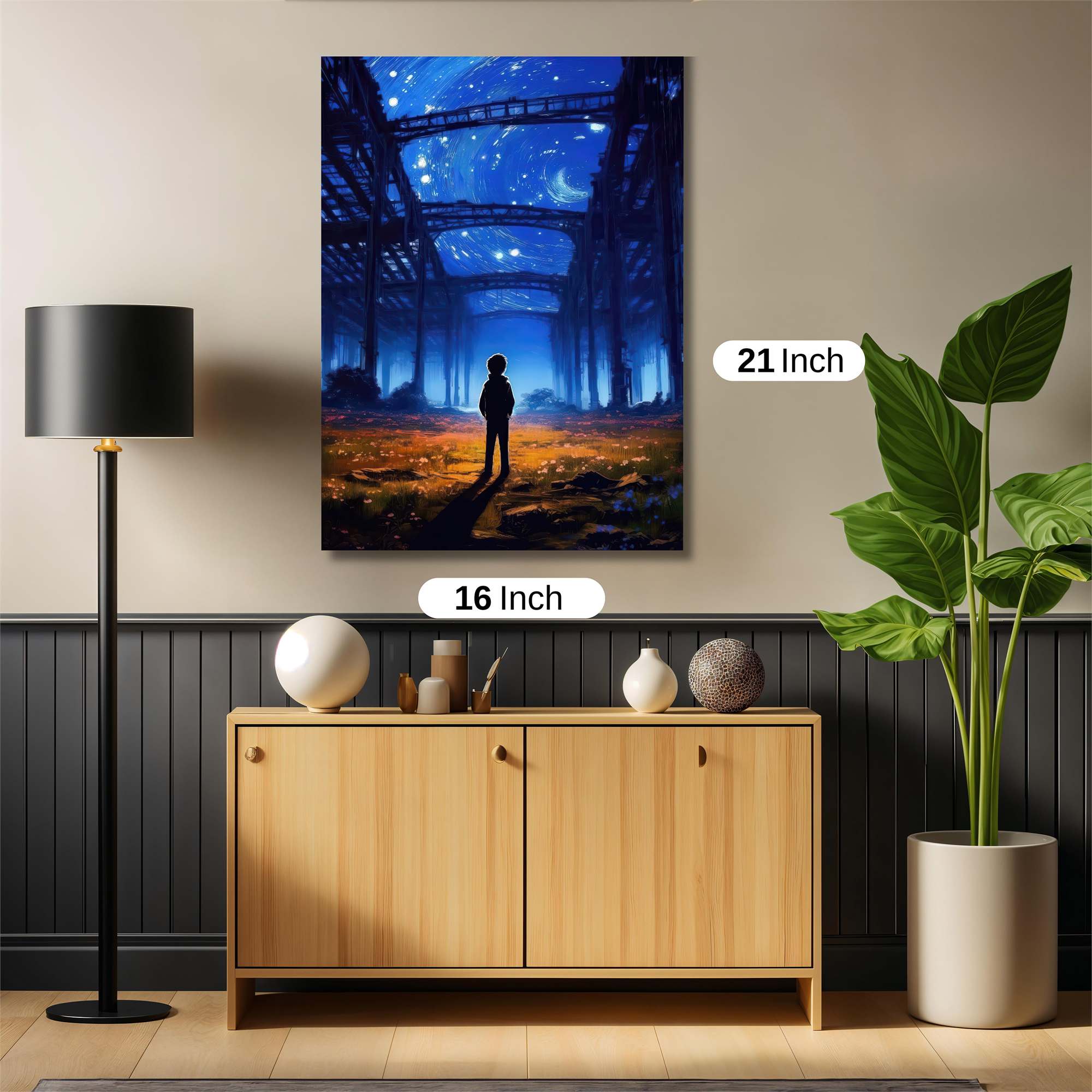 Starry Solitude Safe Wall Magnetic / M