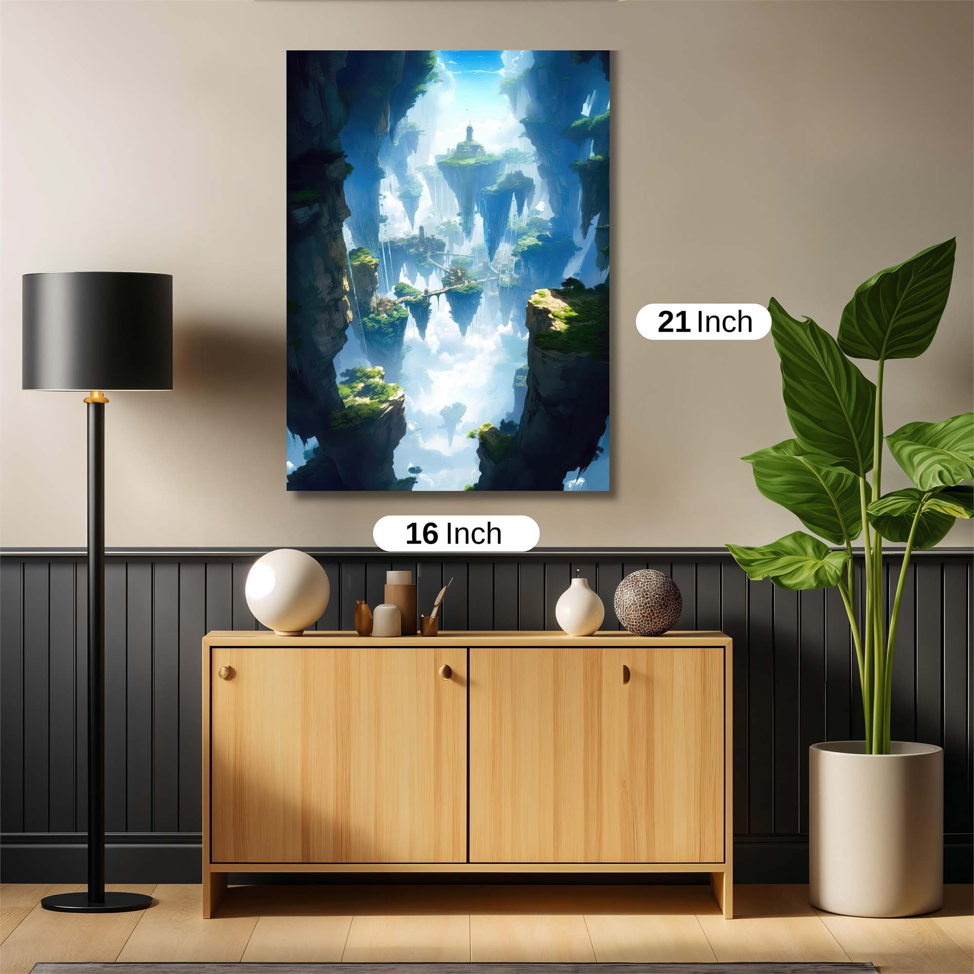 Skyward Serenity Safe Wall Magnetic / M