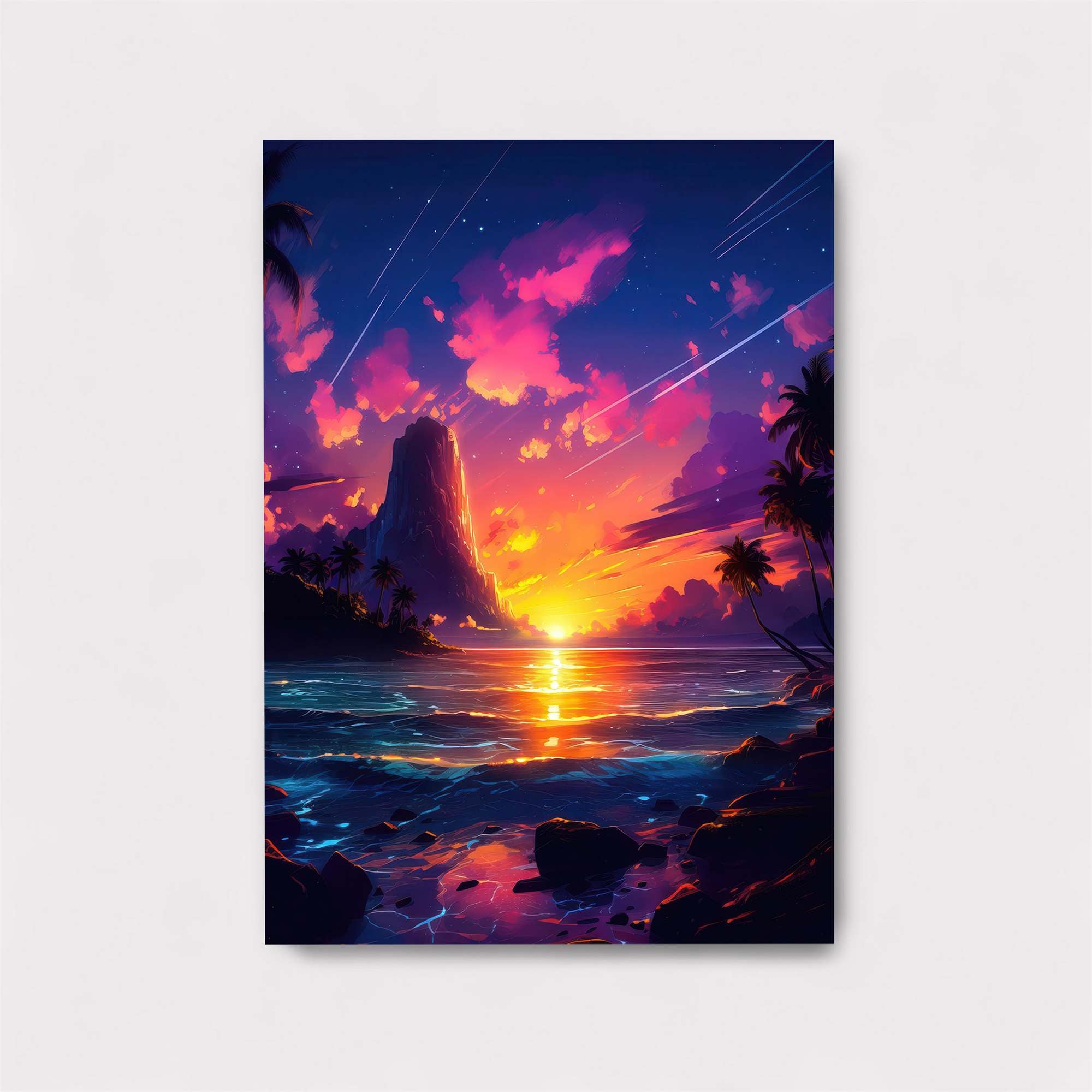 Sunset Serenity Safe Wall Magnetic / M