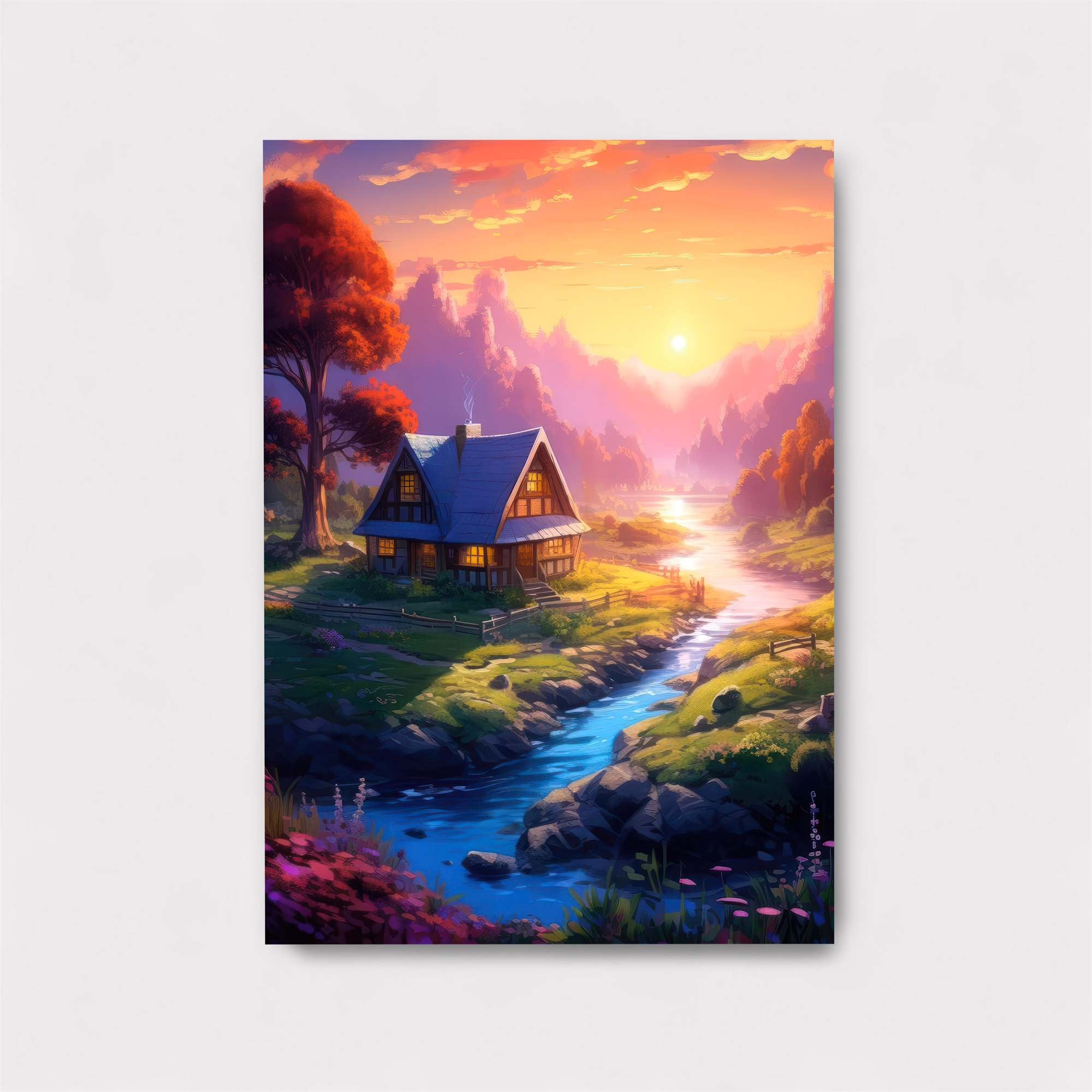Sunset Serenity Safe Wall Magnetic / M