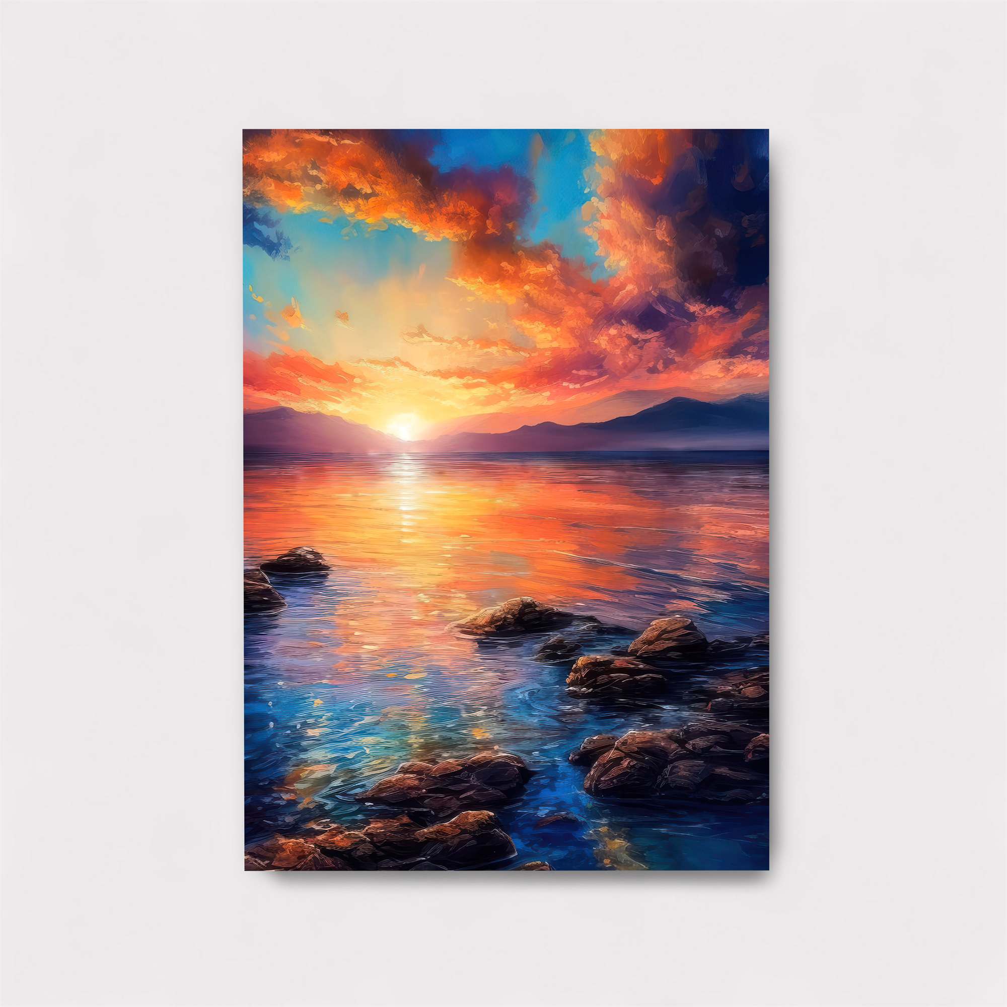 Sunset Serenity Safe Wall Magnetic / M