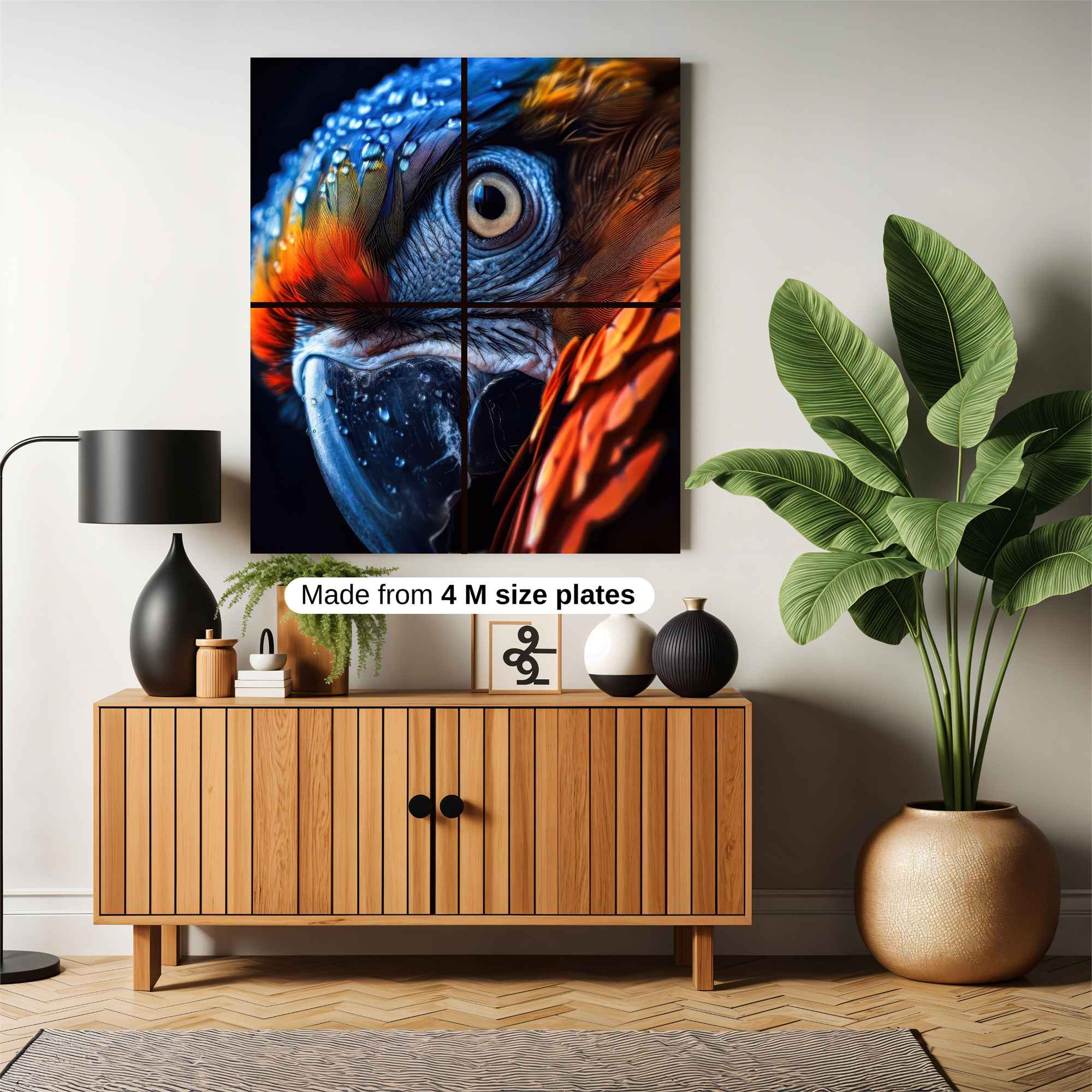 Macaw Majestic Safe Wall Magnetic / M