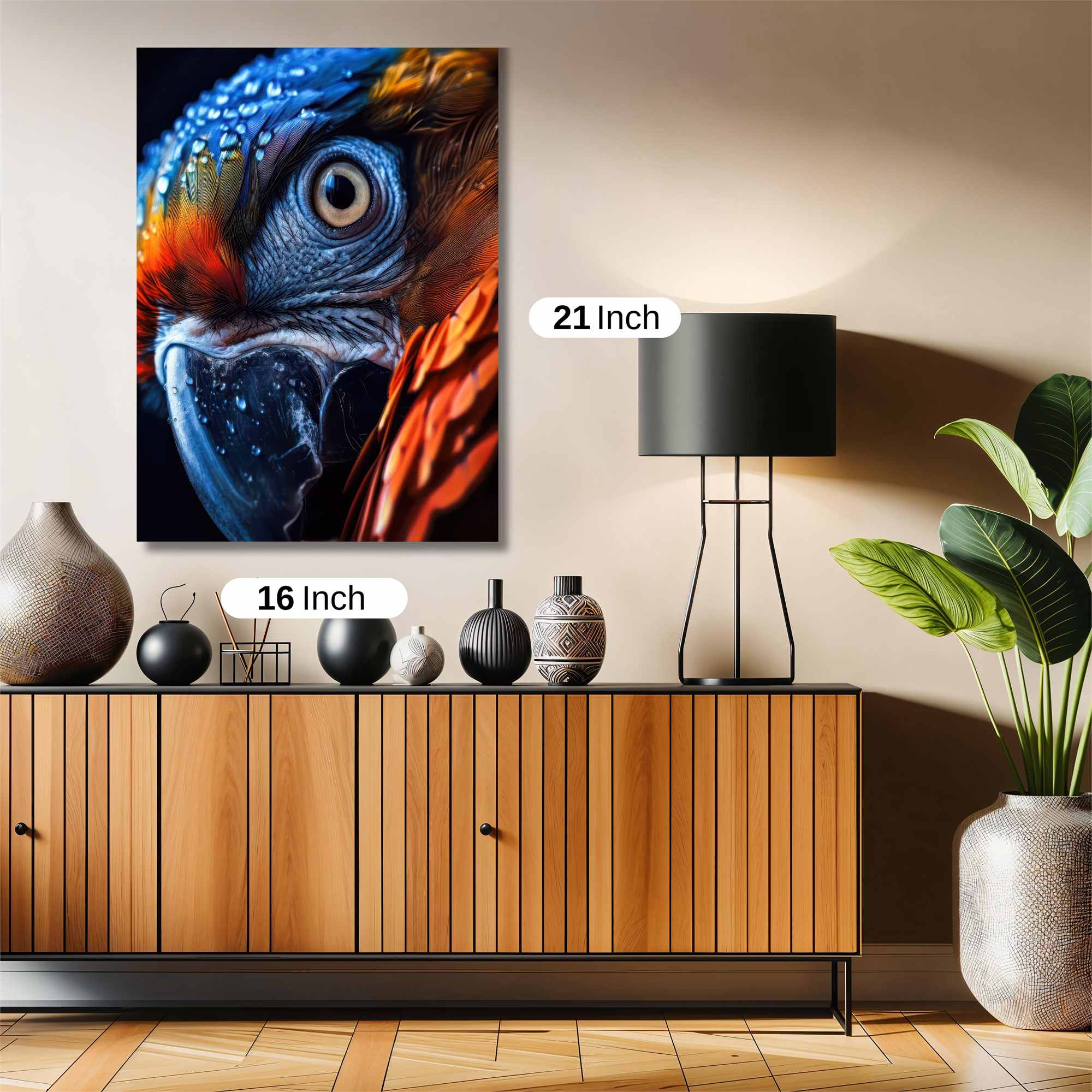 Macaw Majestic Safe Wall Magnetic / M