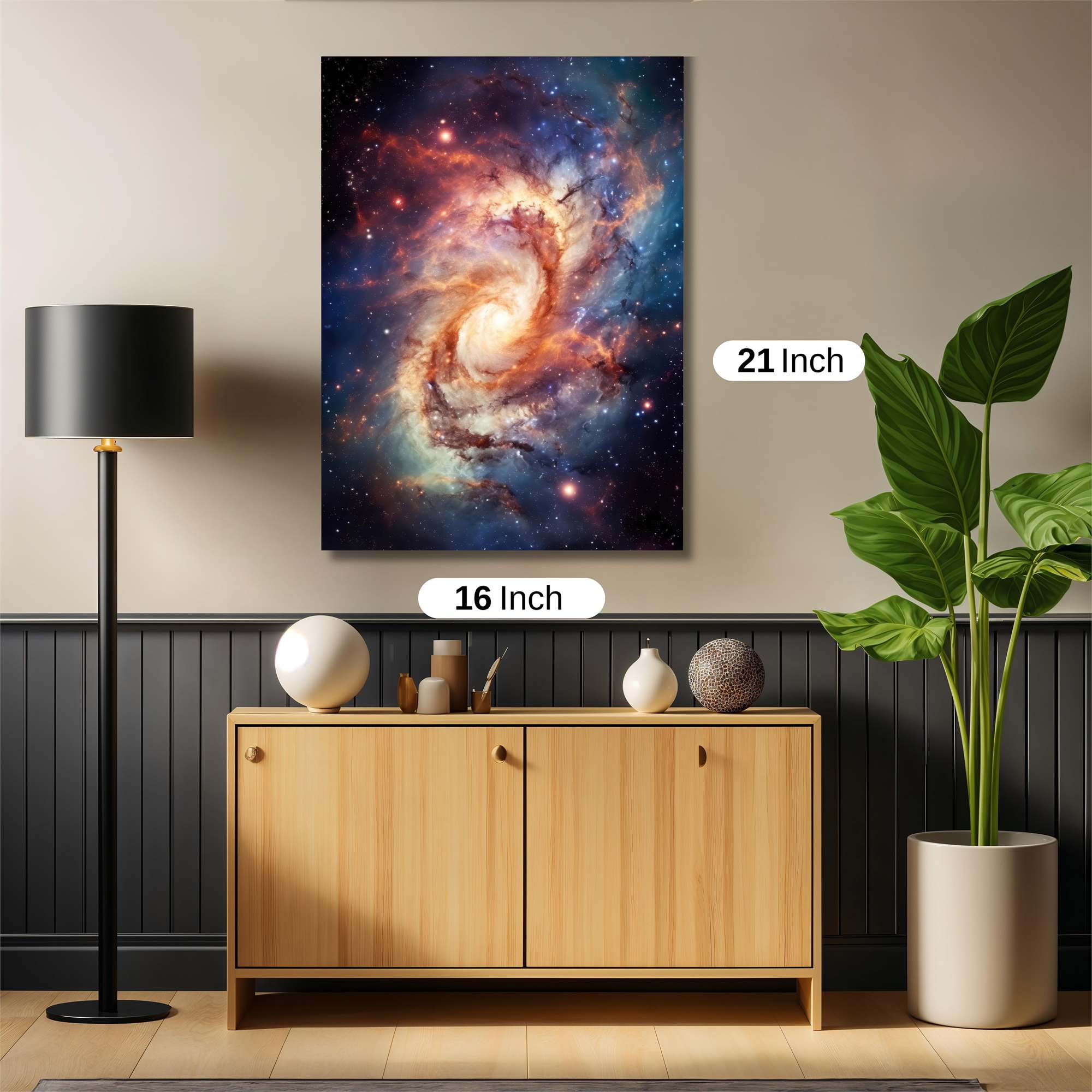 Nebula Whirl Safe Wall Magnetic / M