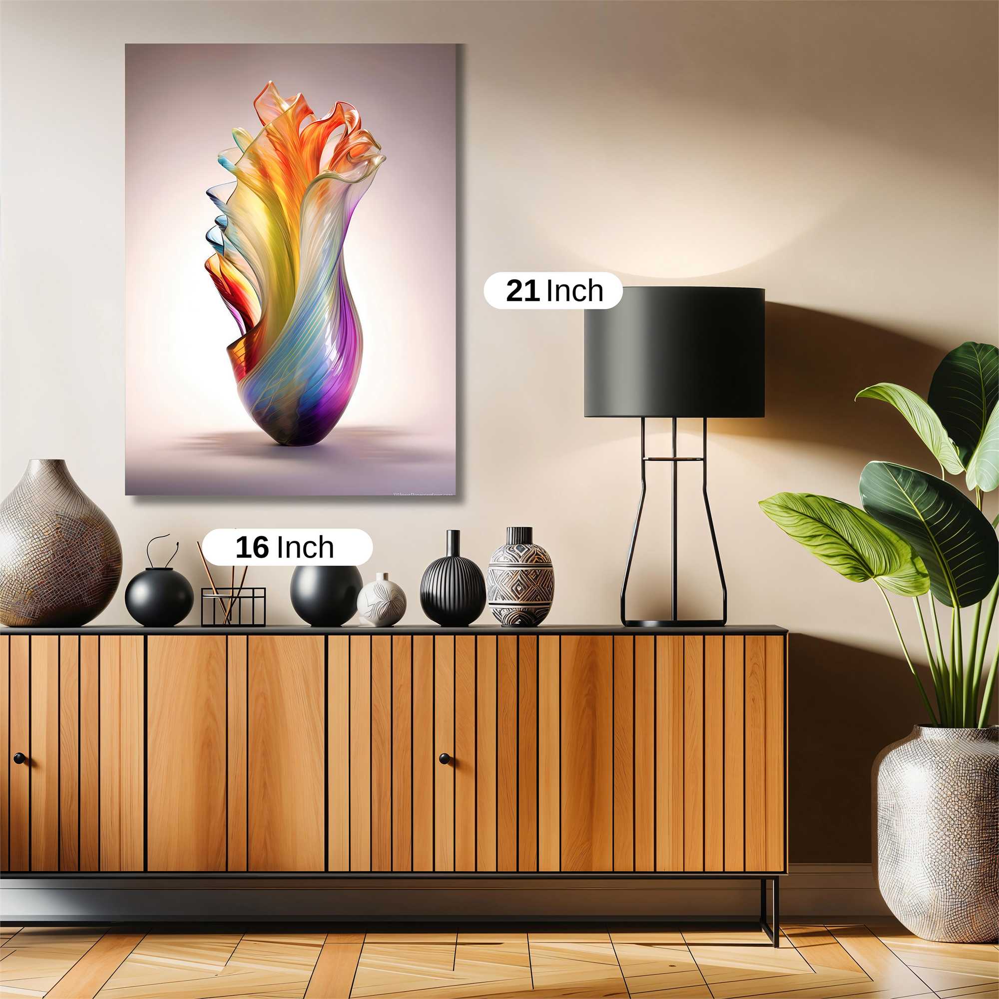 Vase Whimsy Safe Wall Magnetic / M