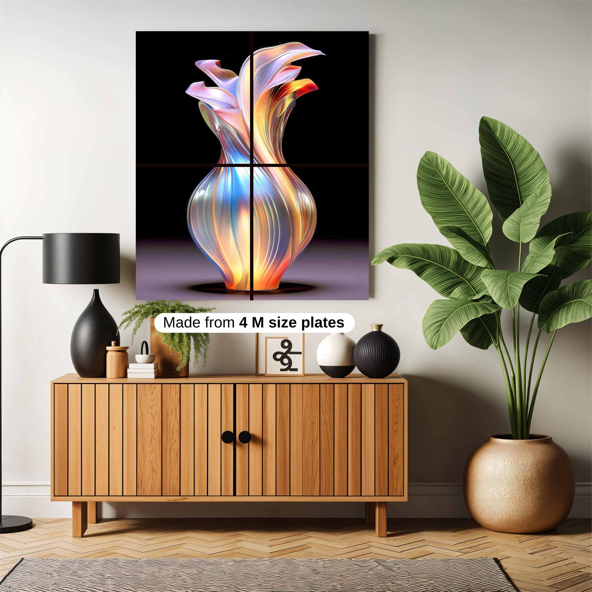 Vase Radiance Safe Wall Magnetic / M