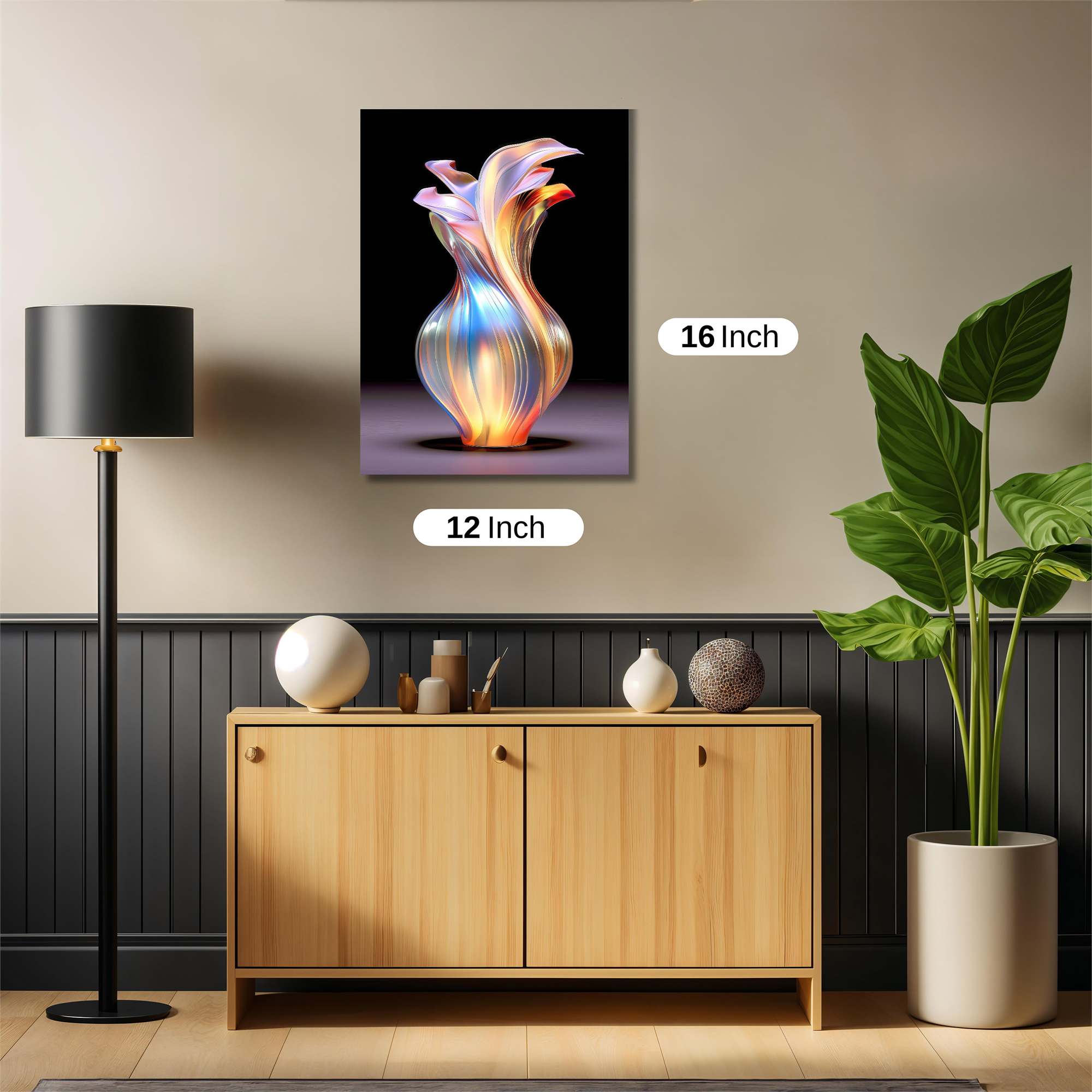 Vase Radiance Safe Wall Magnetic / M