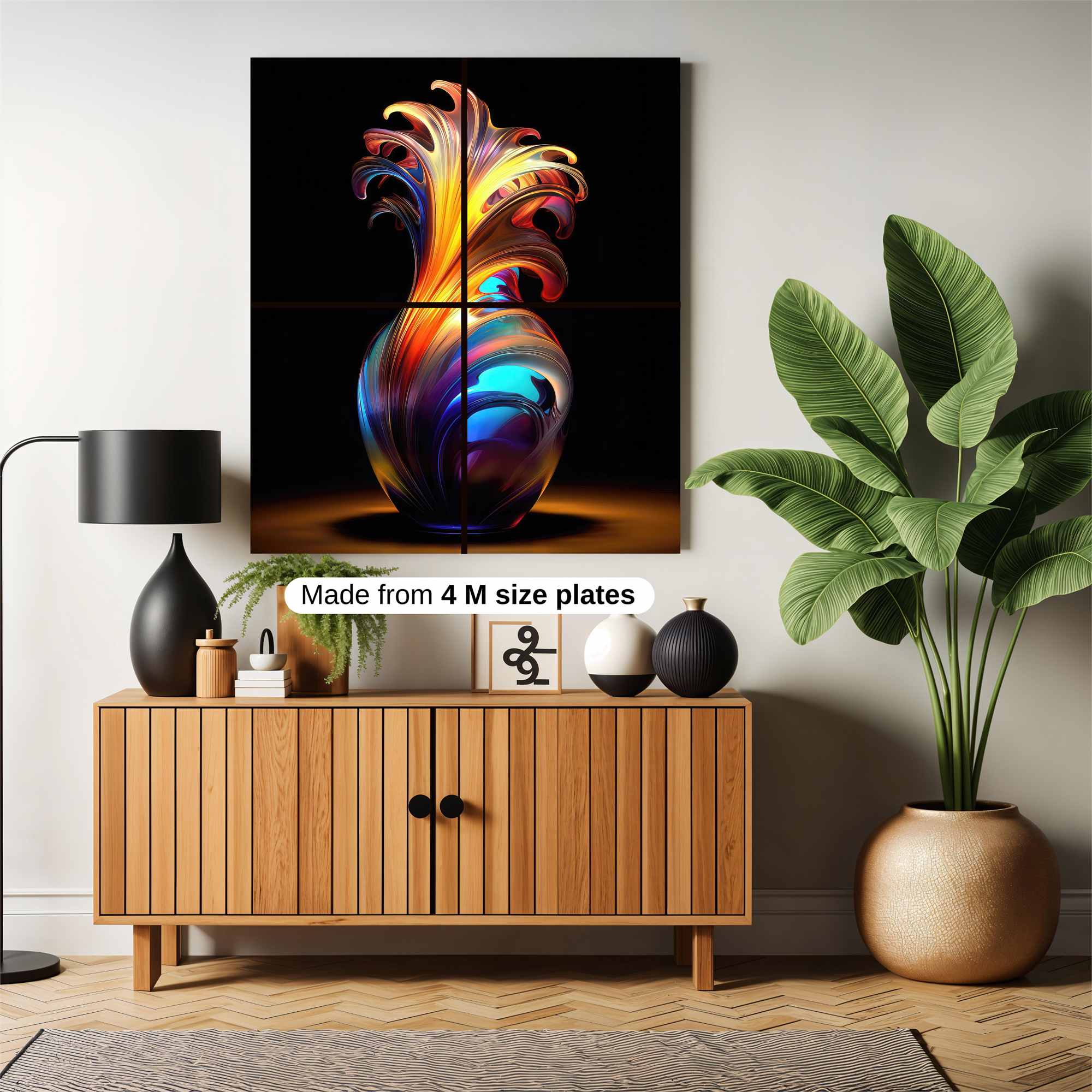 Vase Radiance Safe Wall Magnetic / M