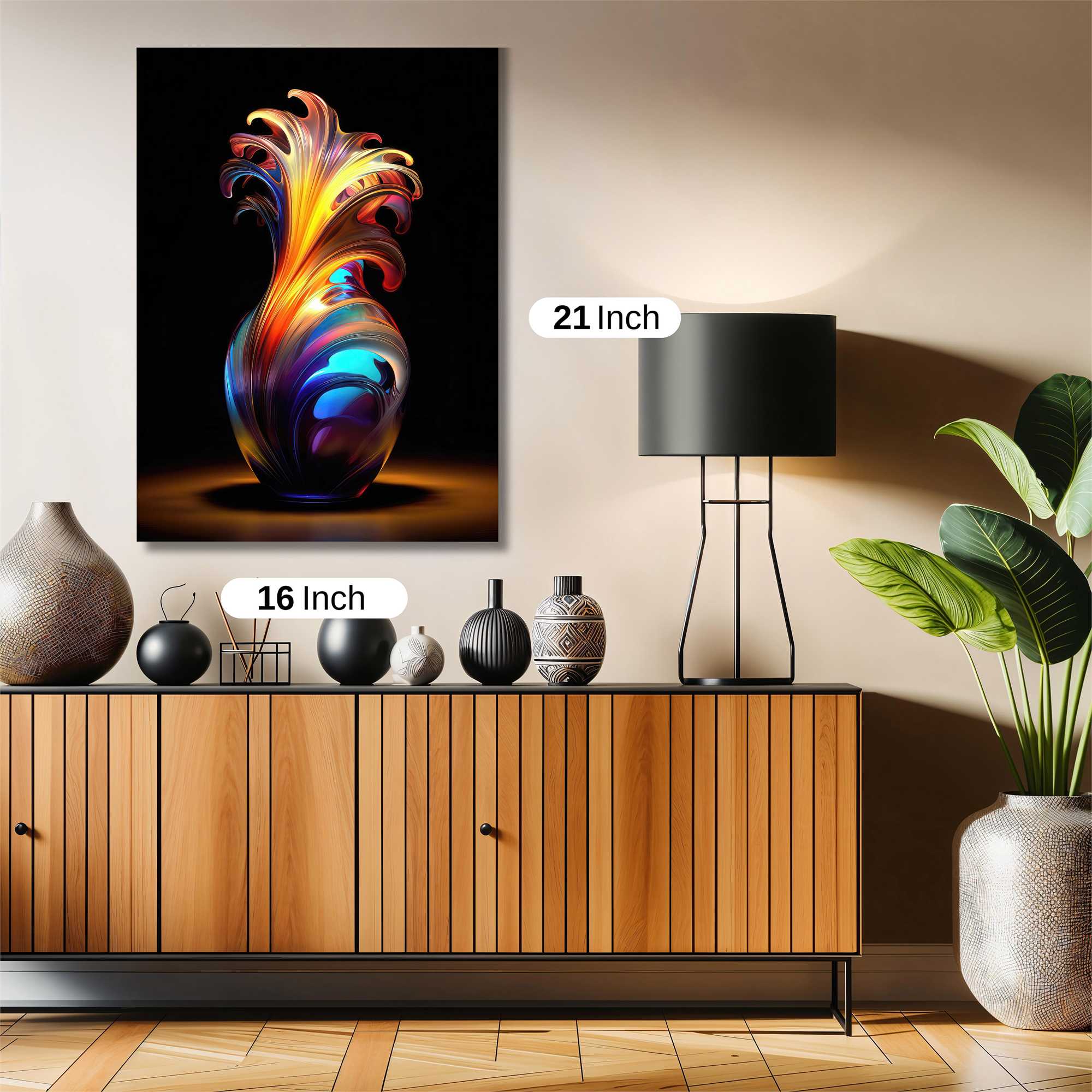 Vase Radiance Safe Wall Magnetic / M