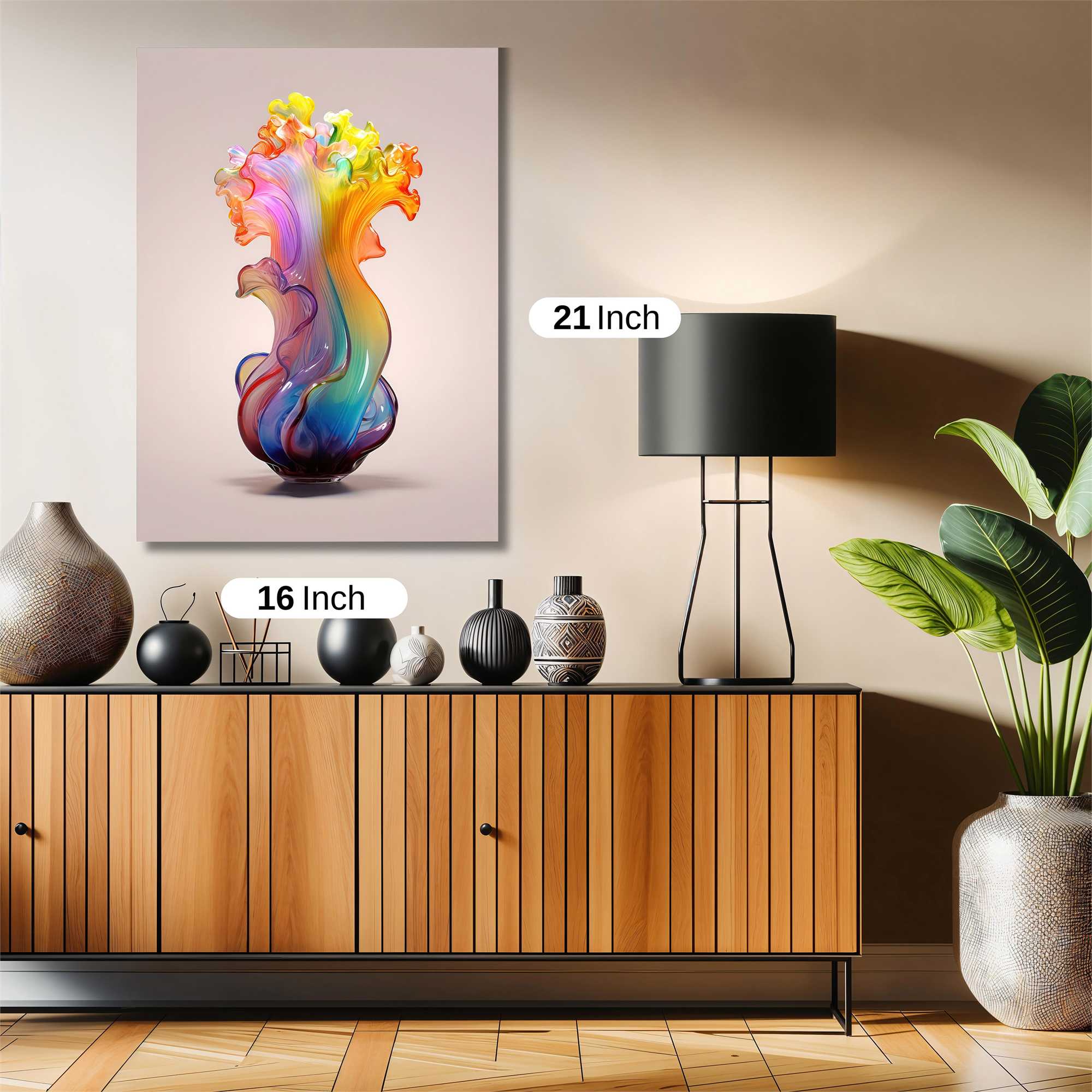 Rainbow Rapture Safe Wall Magnetic / M