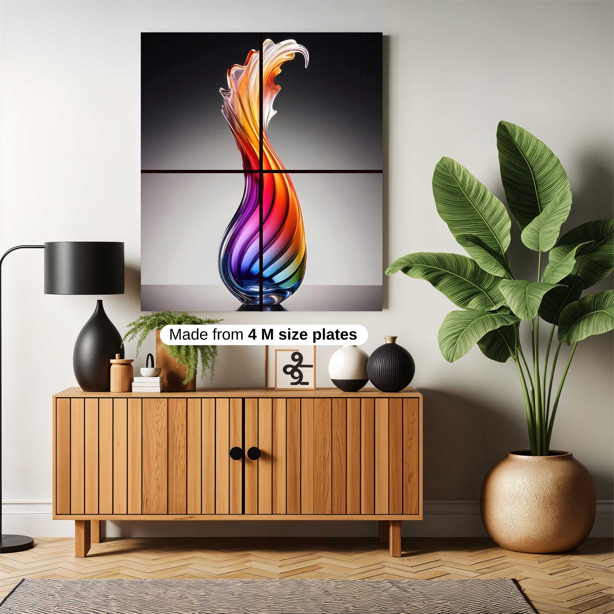 Flame Whimsy Safe Wall Magnetic / M