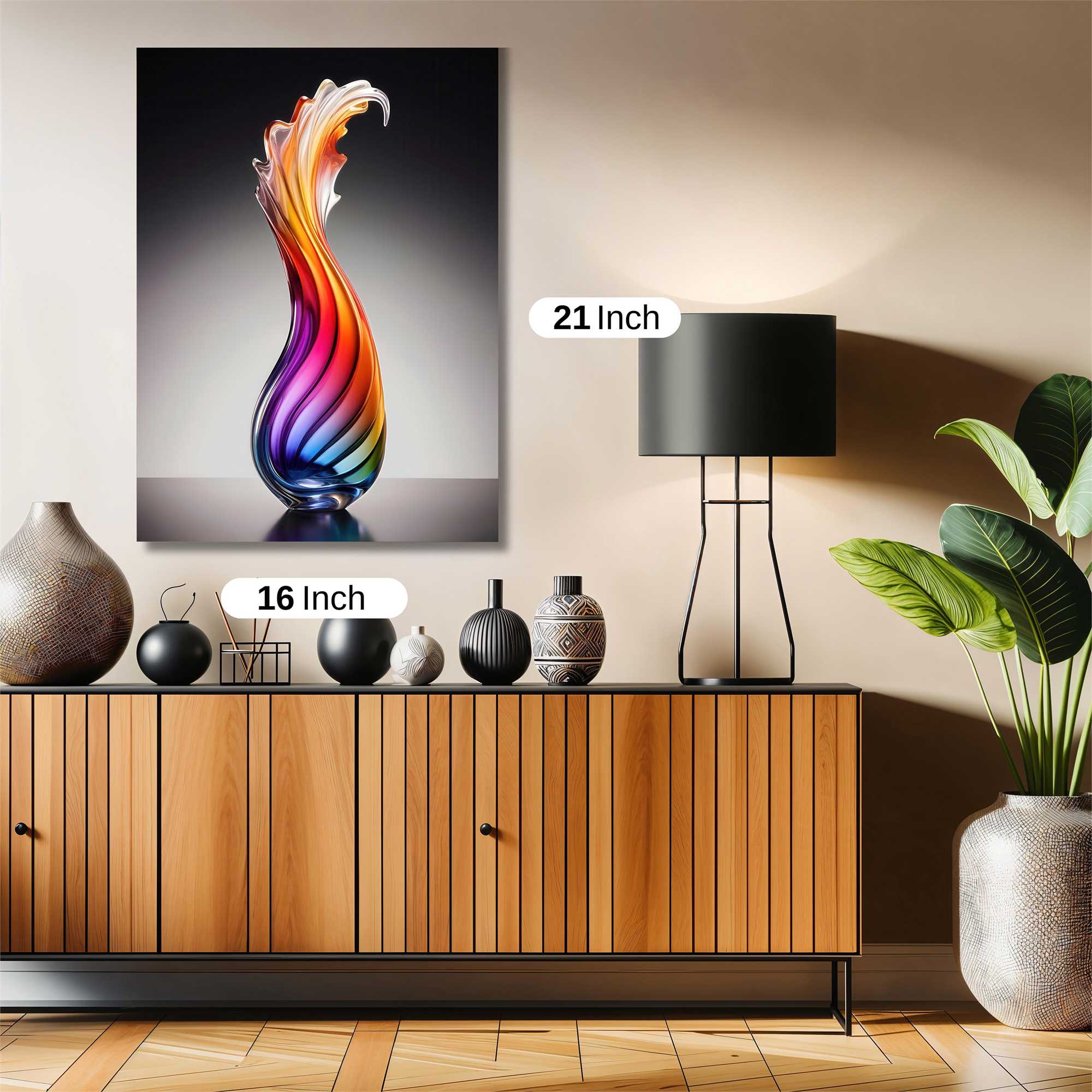 Flame Whimsy Safe Wall Magnetic / M