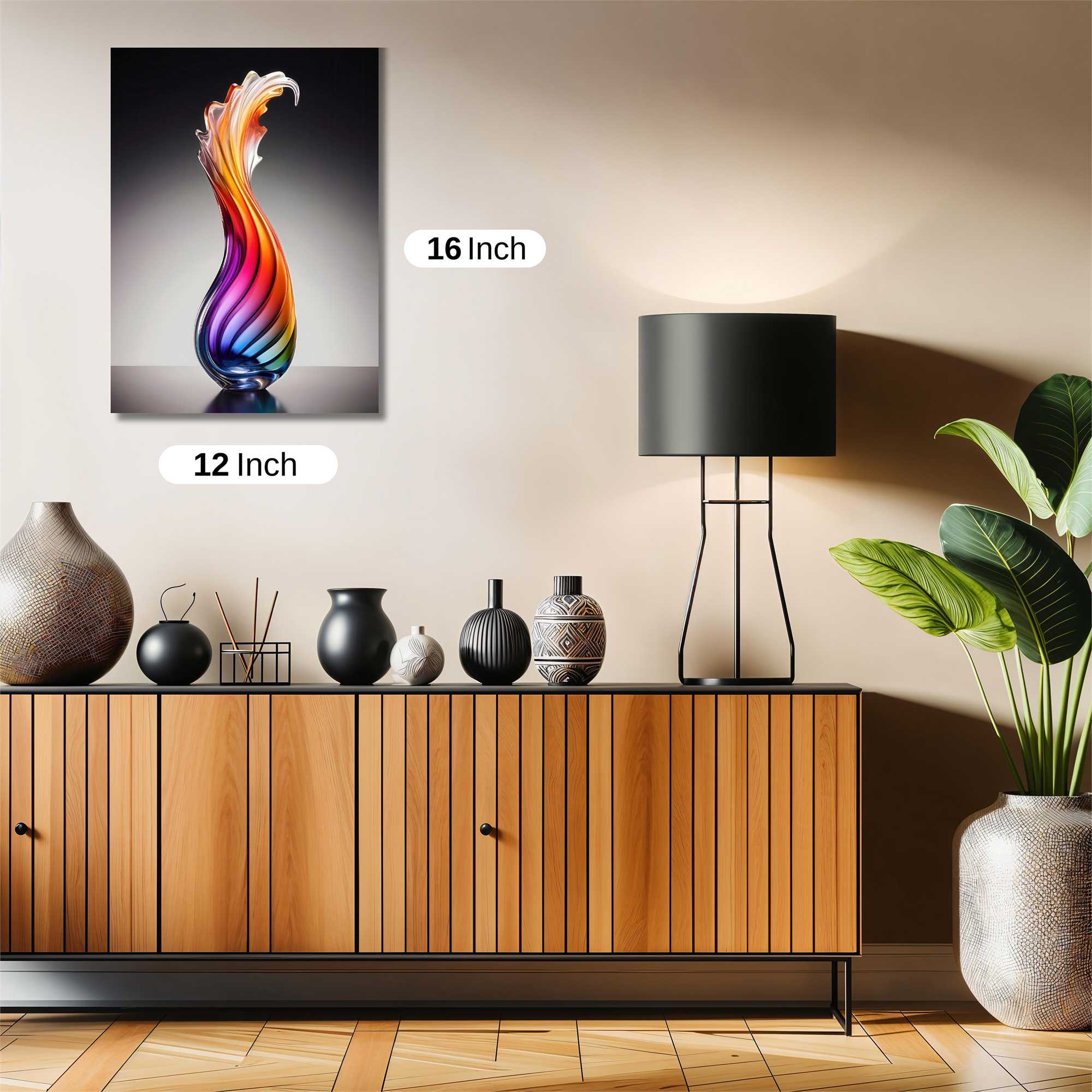 Flame Whimsy Safe Wall Magnetic / M