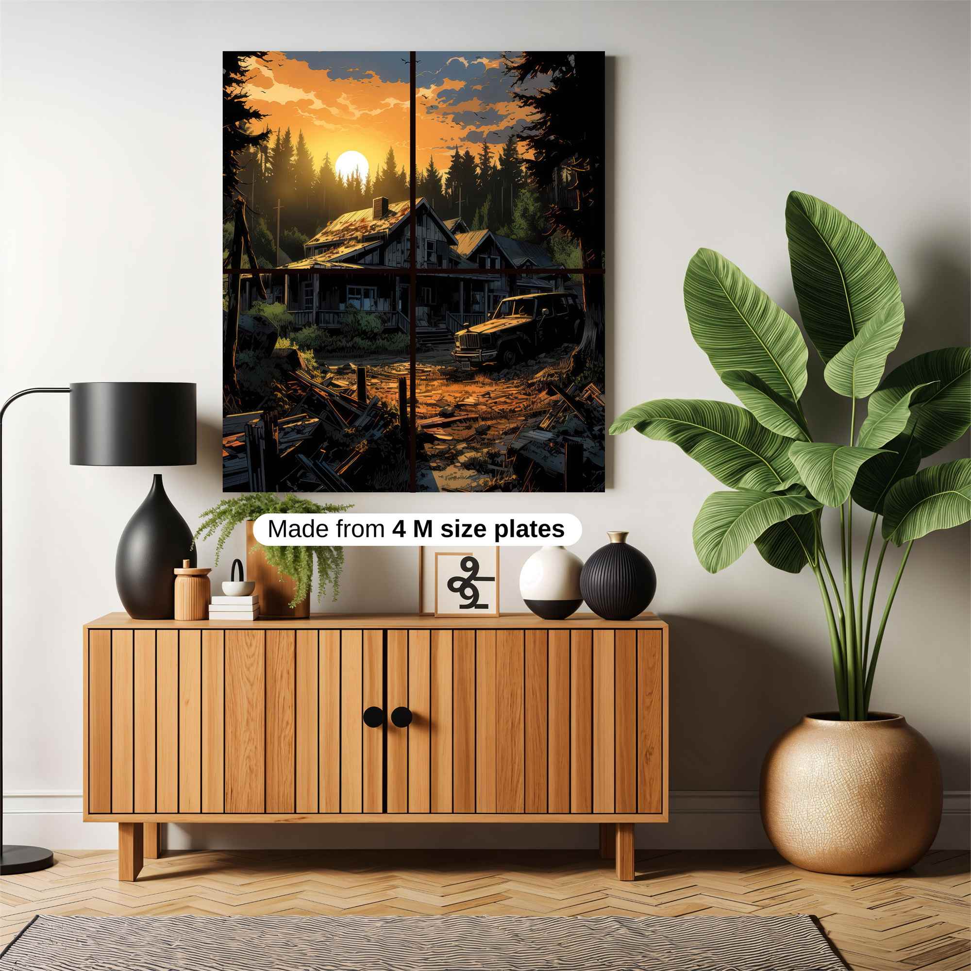 Cabin Gloom Safe Wall Magnetic / M
