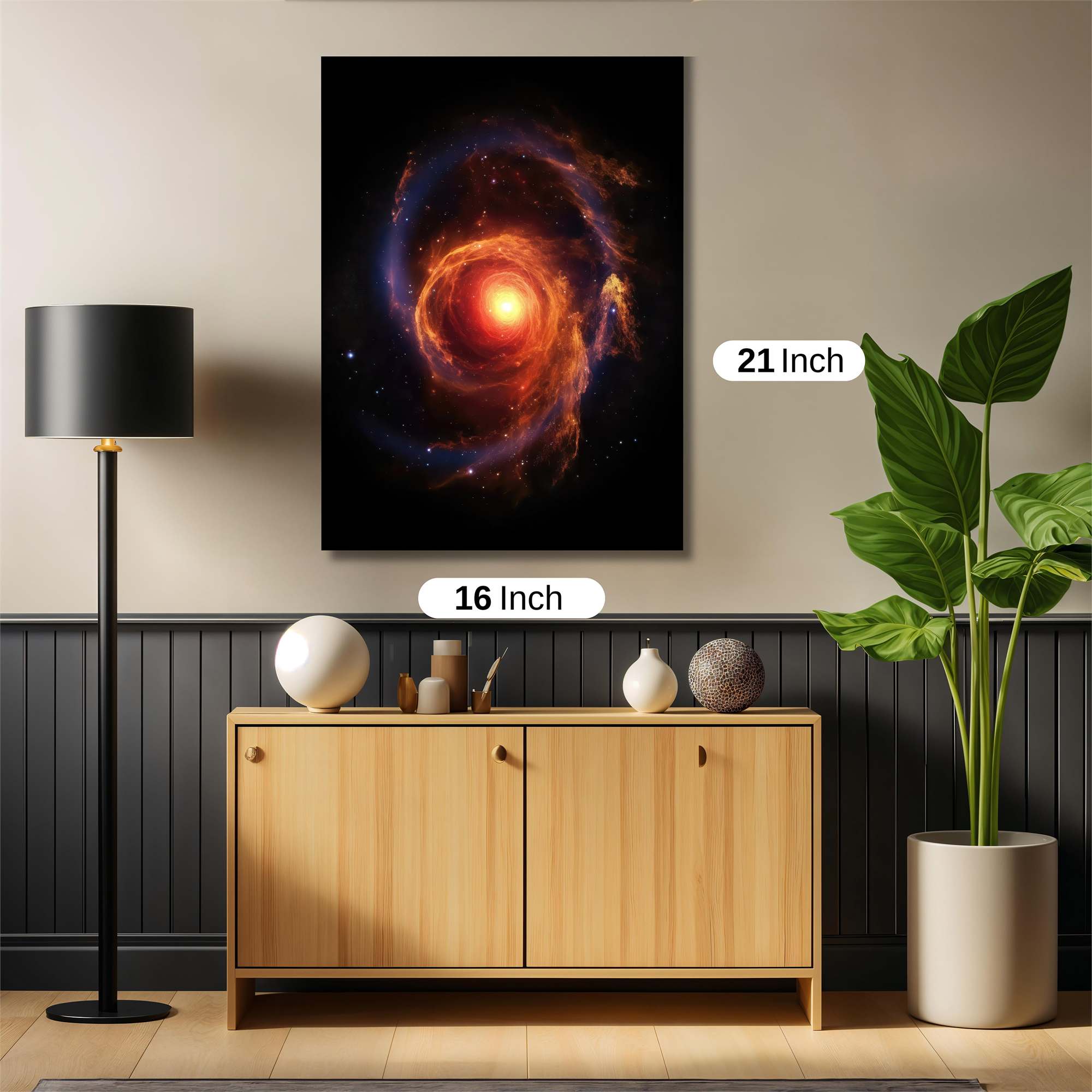 Nebula Whirl Safe Wall Magnetic / M