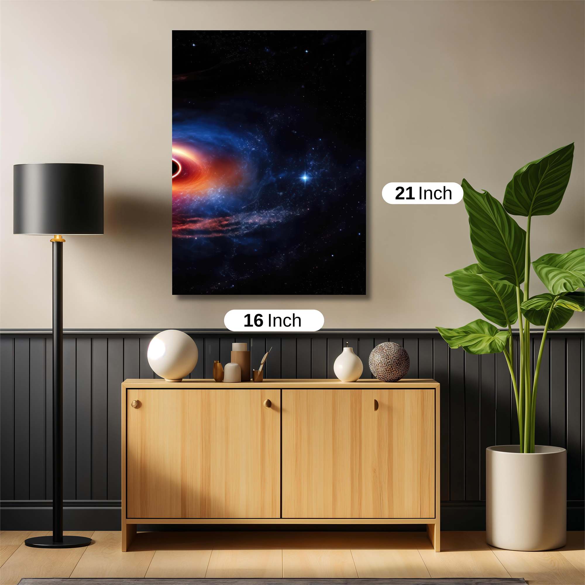 Blackhole Enigma Safe Wall Magnetic / M