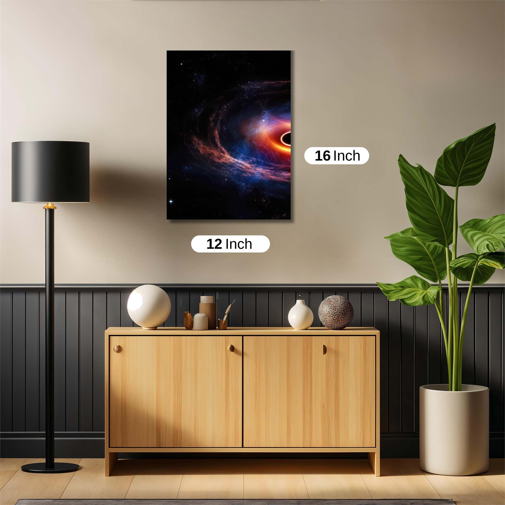 Blackhole Enigma Safe Wall Magnetic / M