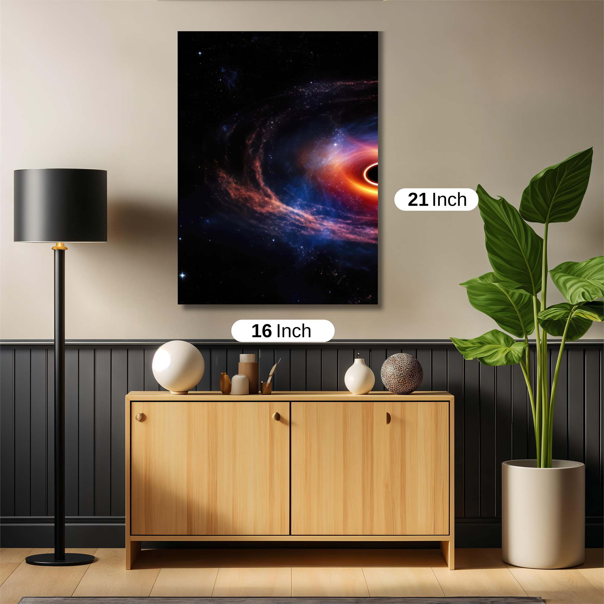 Blackhole Enigma Safe Wall Magnetic / M