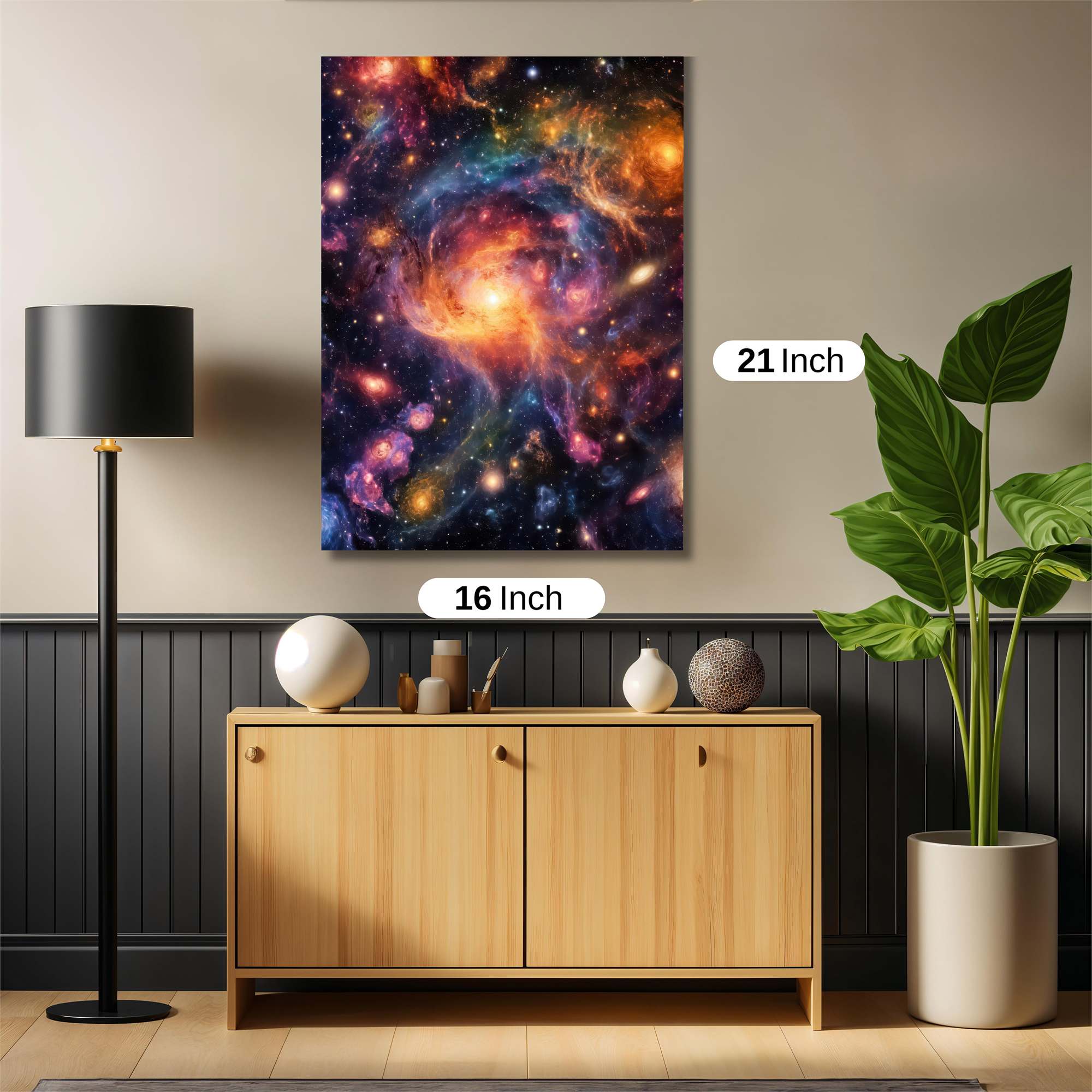 Nebula Whirl Safe Wall Magnetic / M