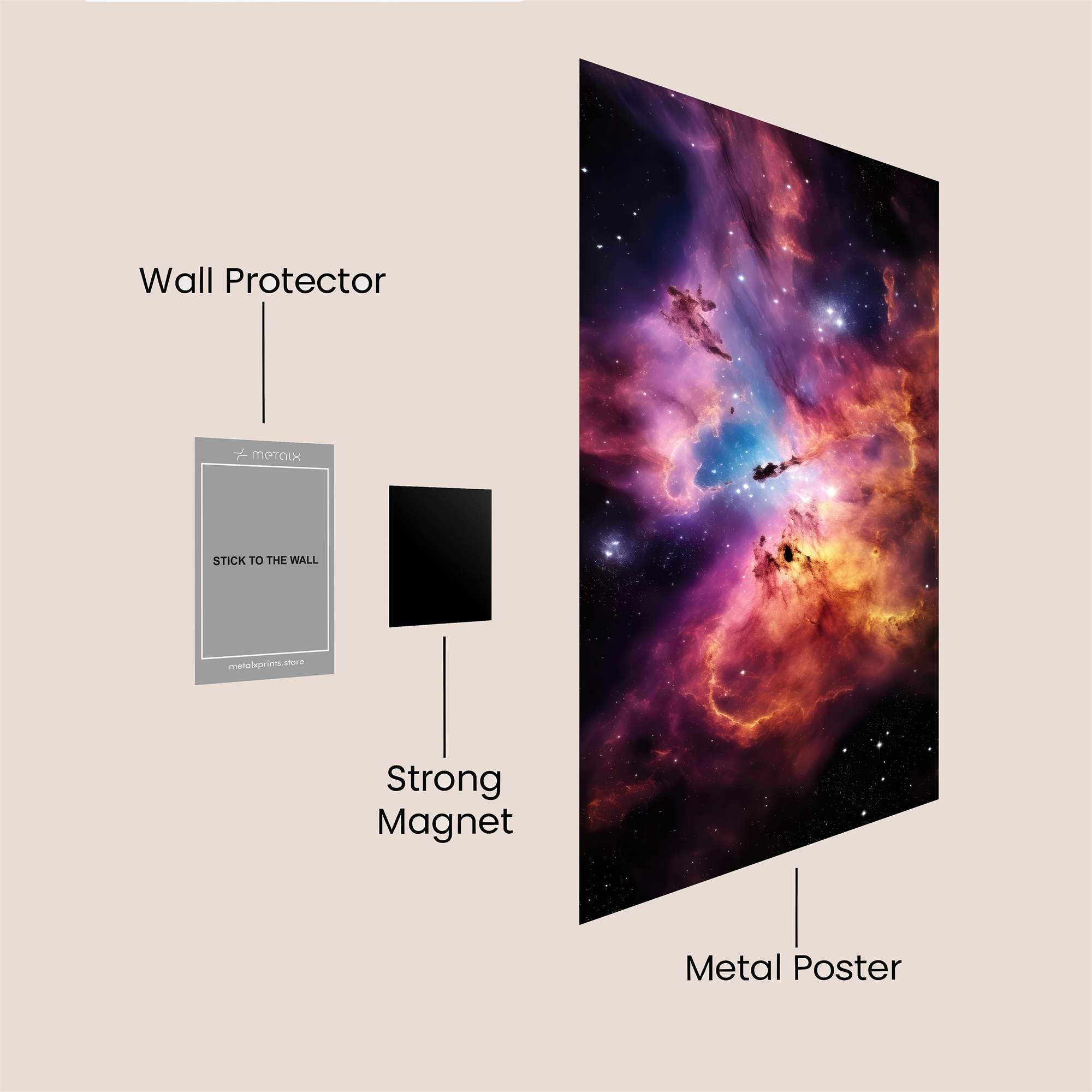 Trifid Triumph Safe Wall Magnetic / M