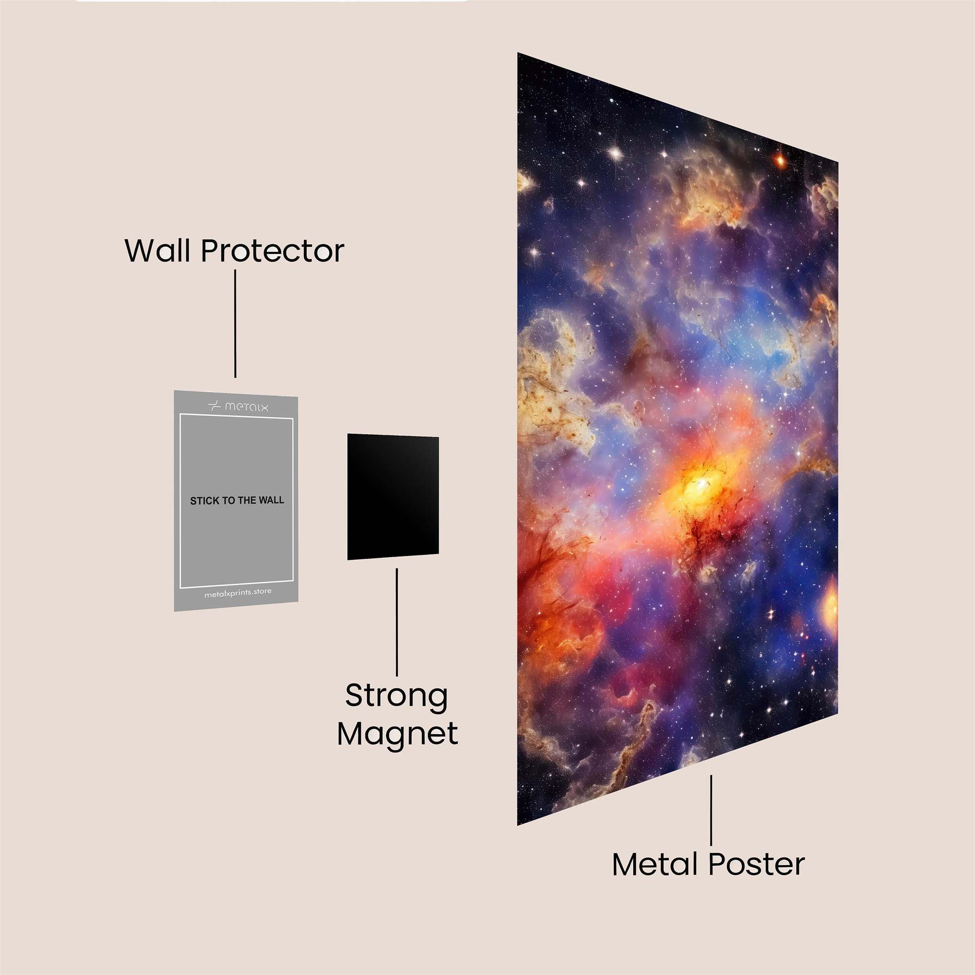 Nebula Radiance Safe Wall Magnetic / M