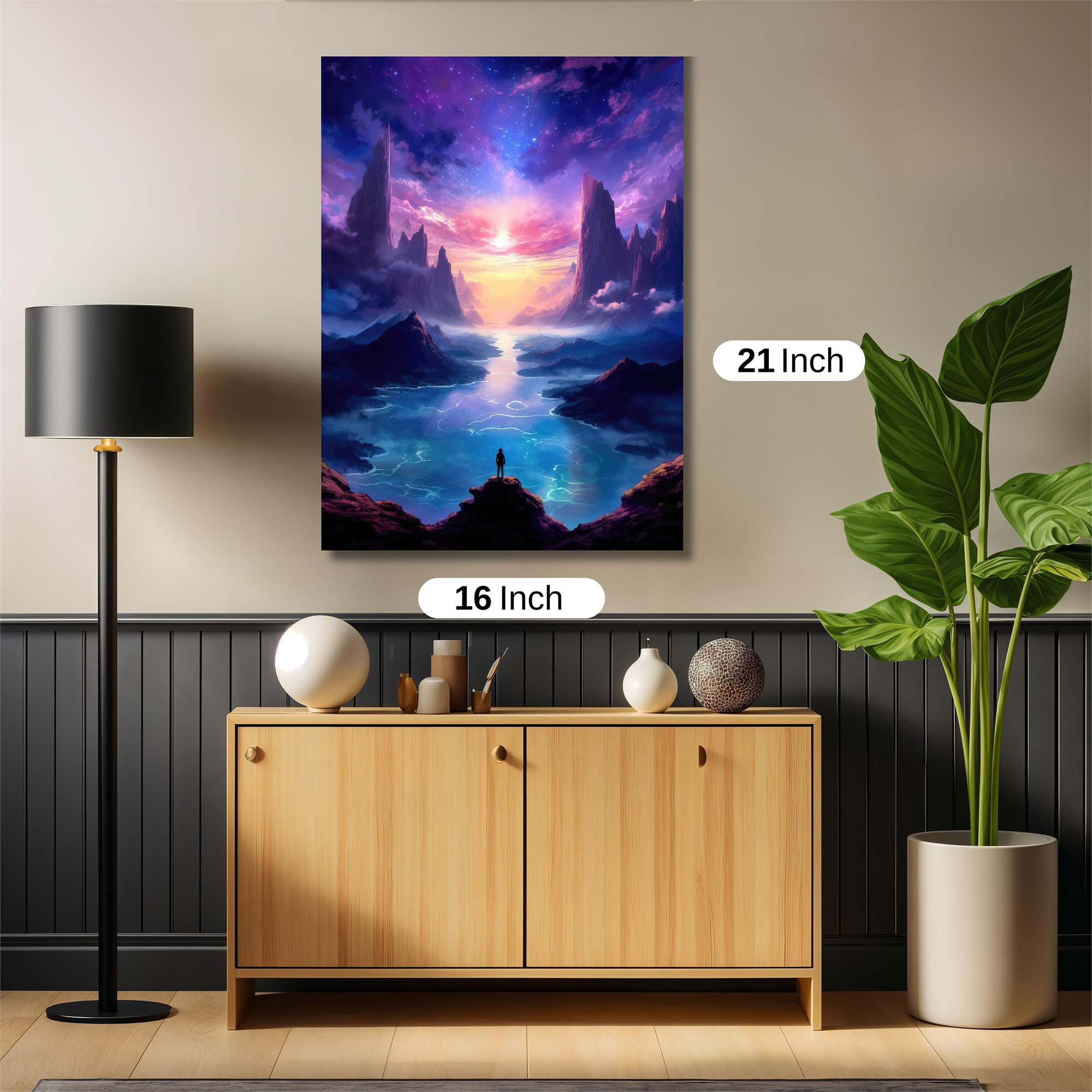 Cosmic Serenity Safe Wall Magnetic / M