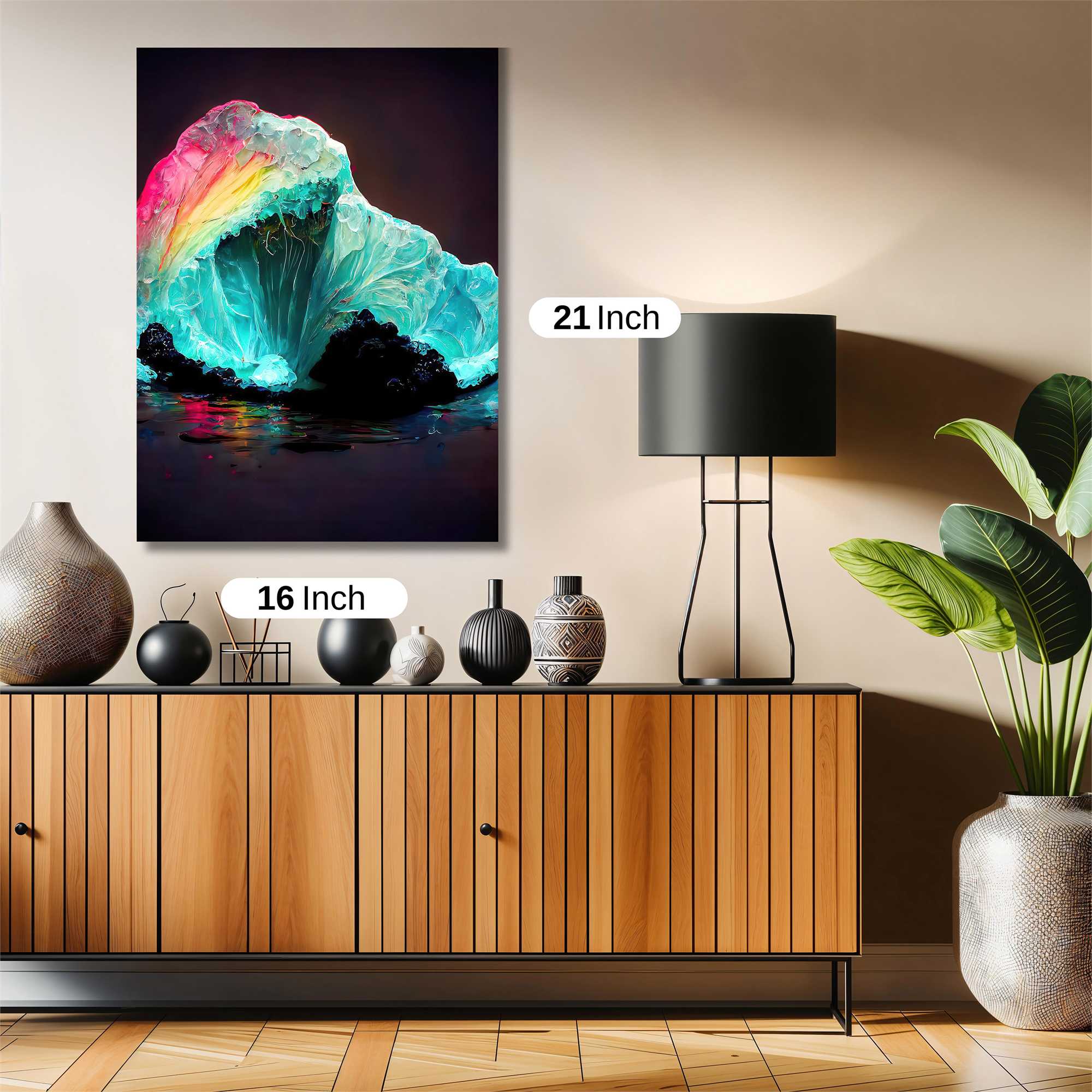 Neon Bloom Safe Wall Magnetic / M