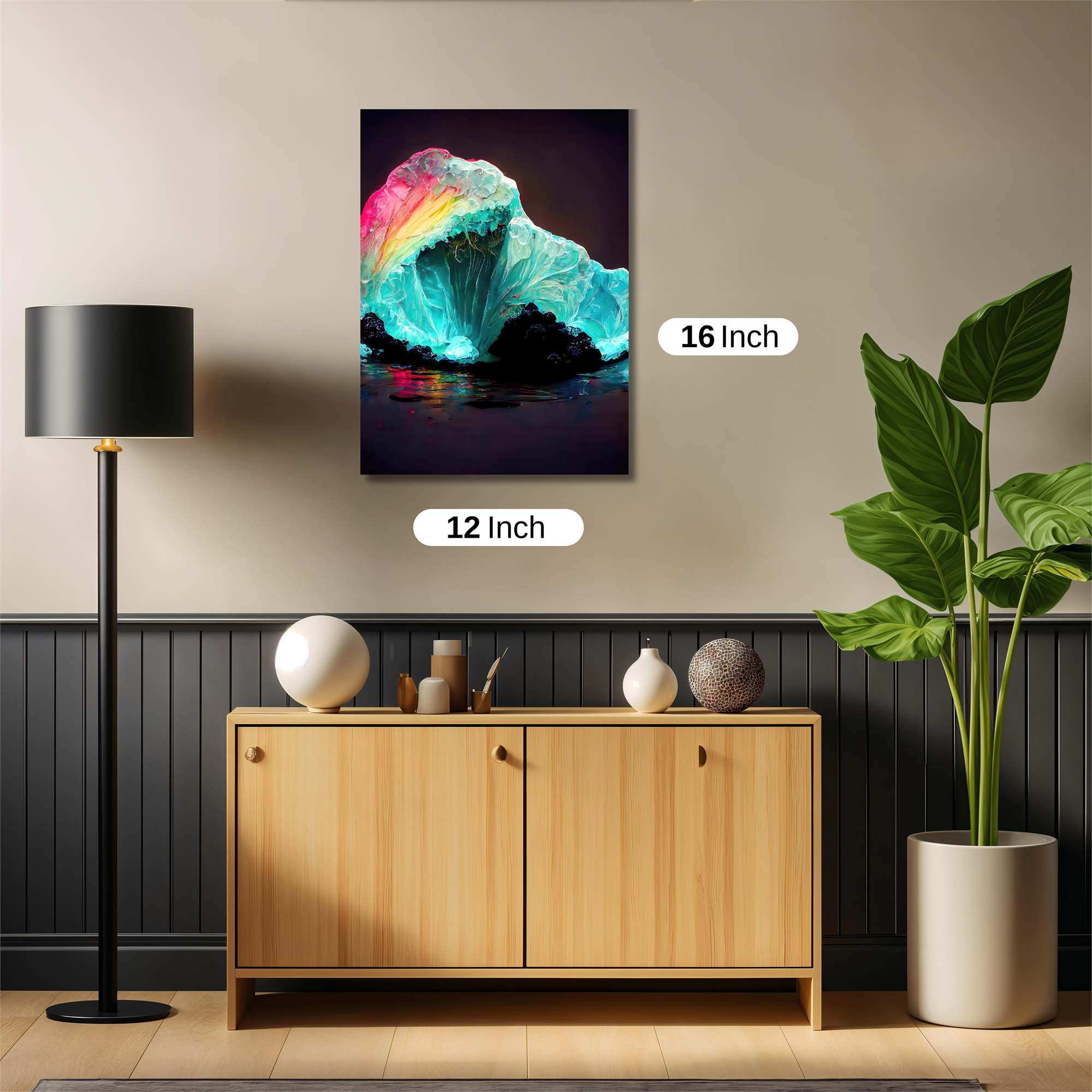 Neon Bloom Safe Wall Magnetic / M
