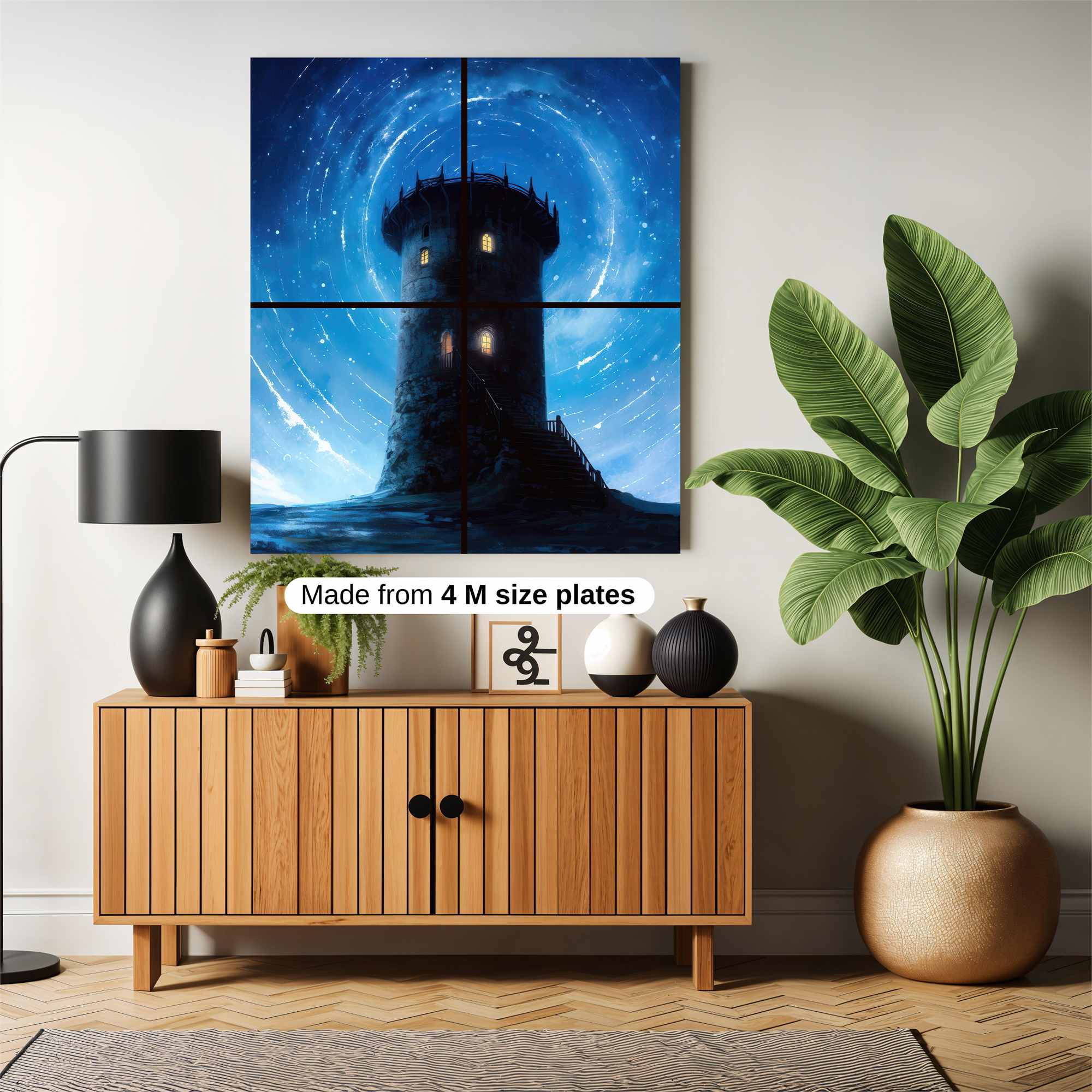 Mystic Tower Safe Wall Magnetic / M