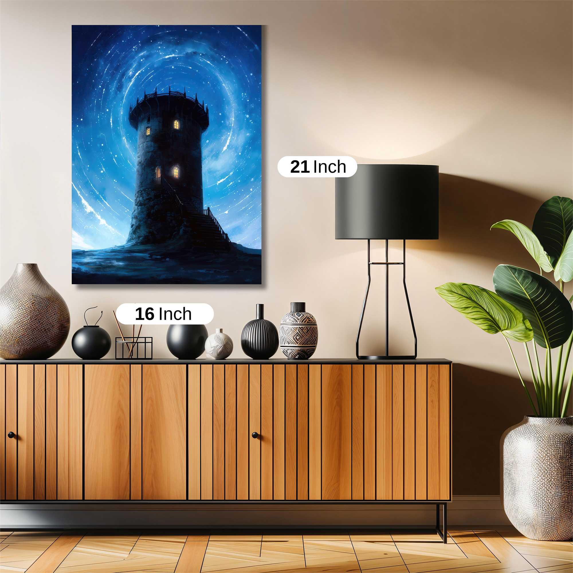 Mystic Tower Safe Wall Magnetic / M