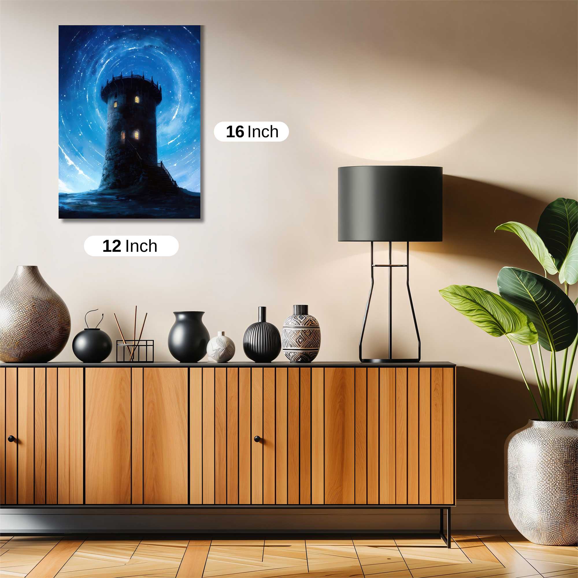 Mystic Tower Safe Wall Magnetic / M