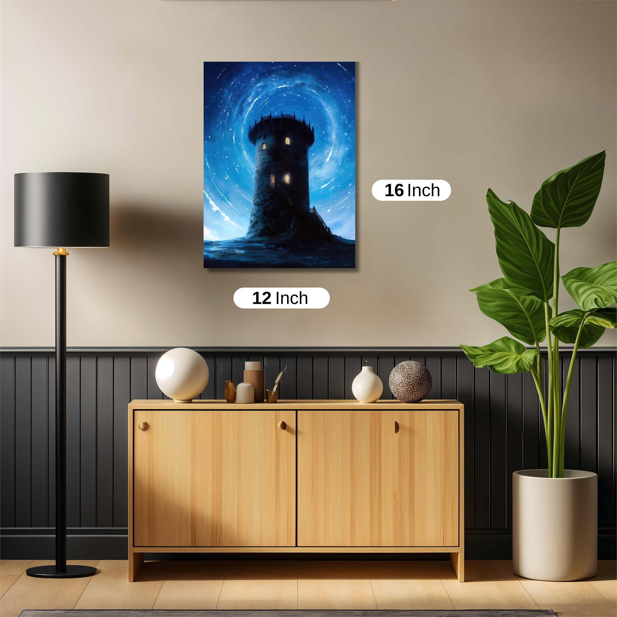 Mystic Tower Safe Wall Magnetic / M