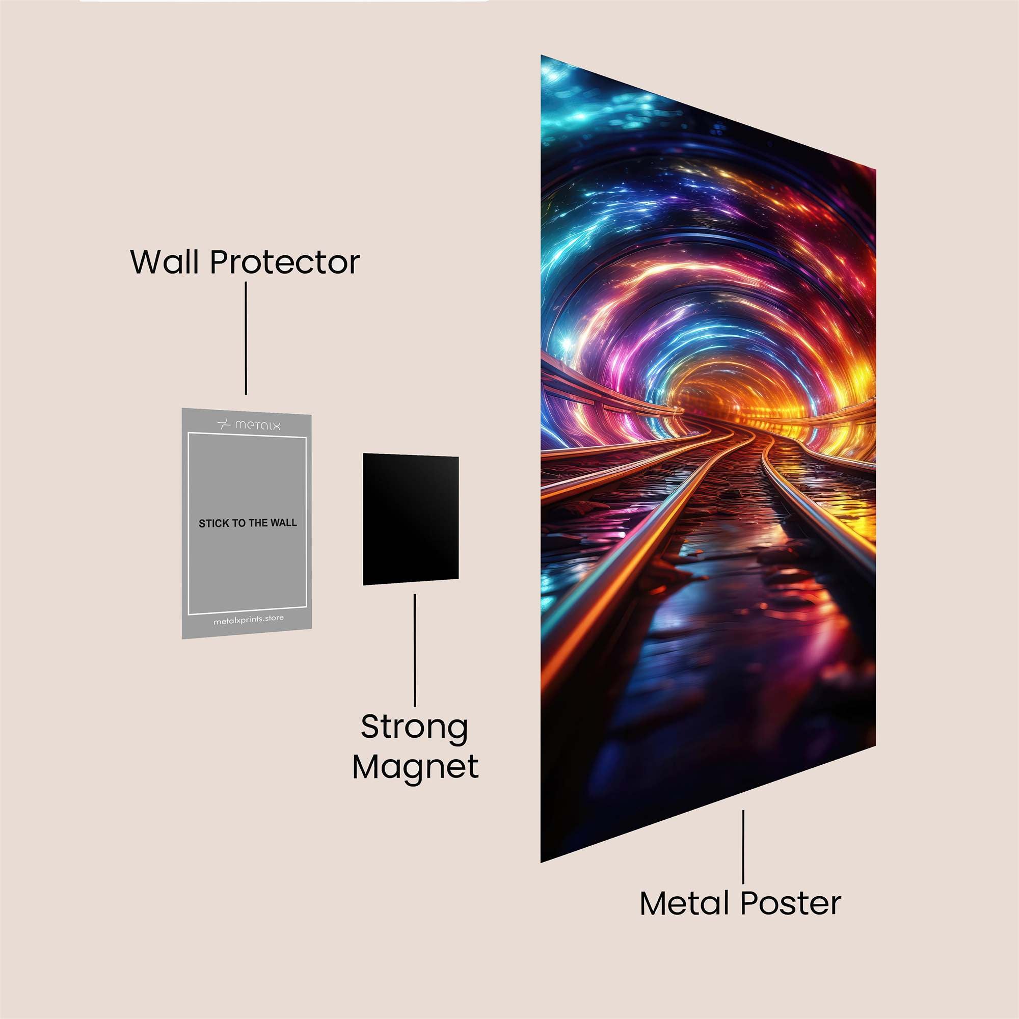 Galactic Euphoria Safe Wall Magnetic / M