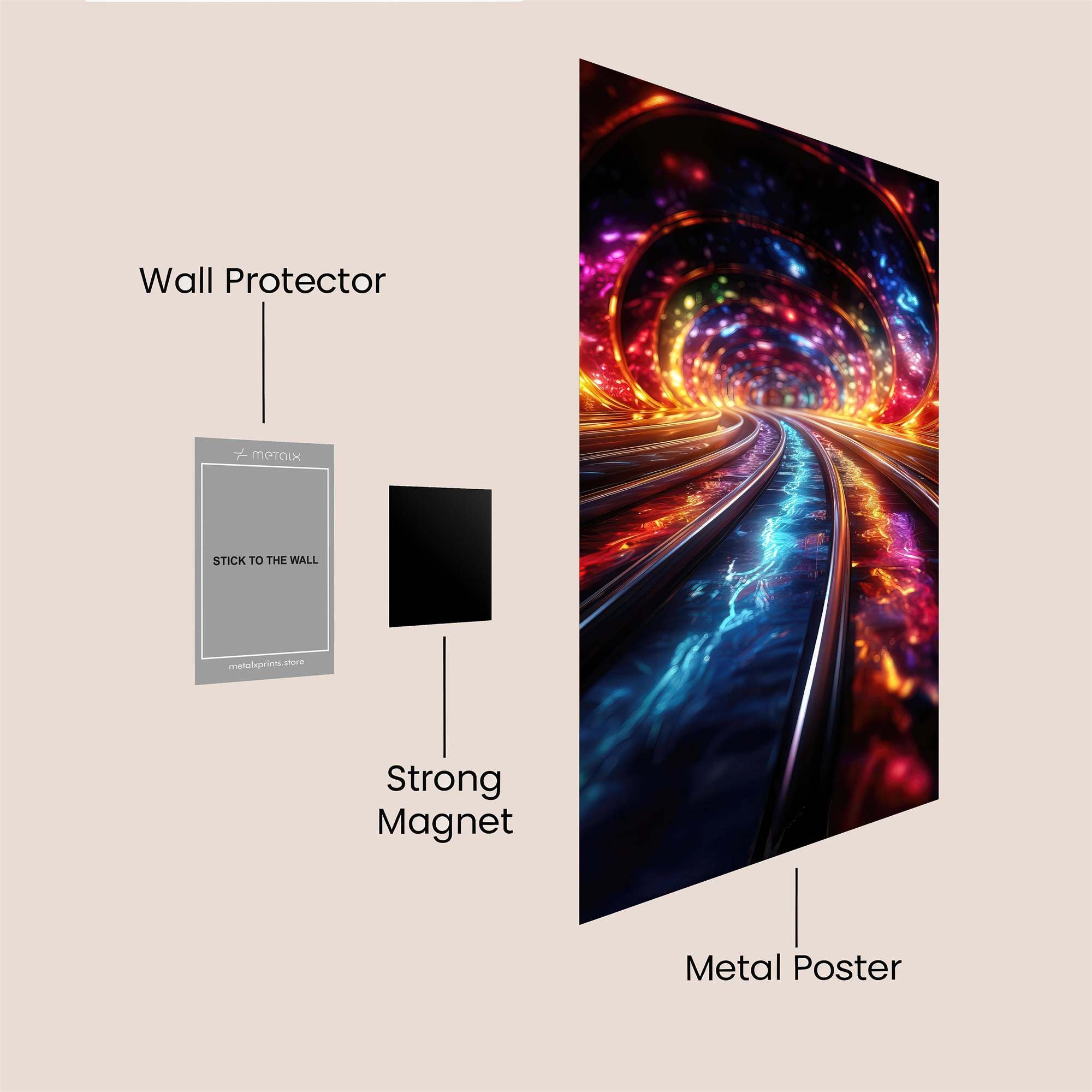 Tunnel Dreamscape Safe Wall Magnetic / M