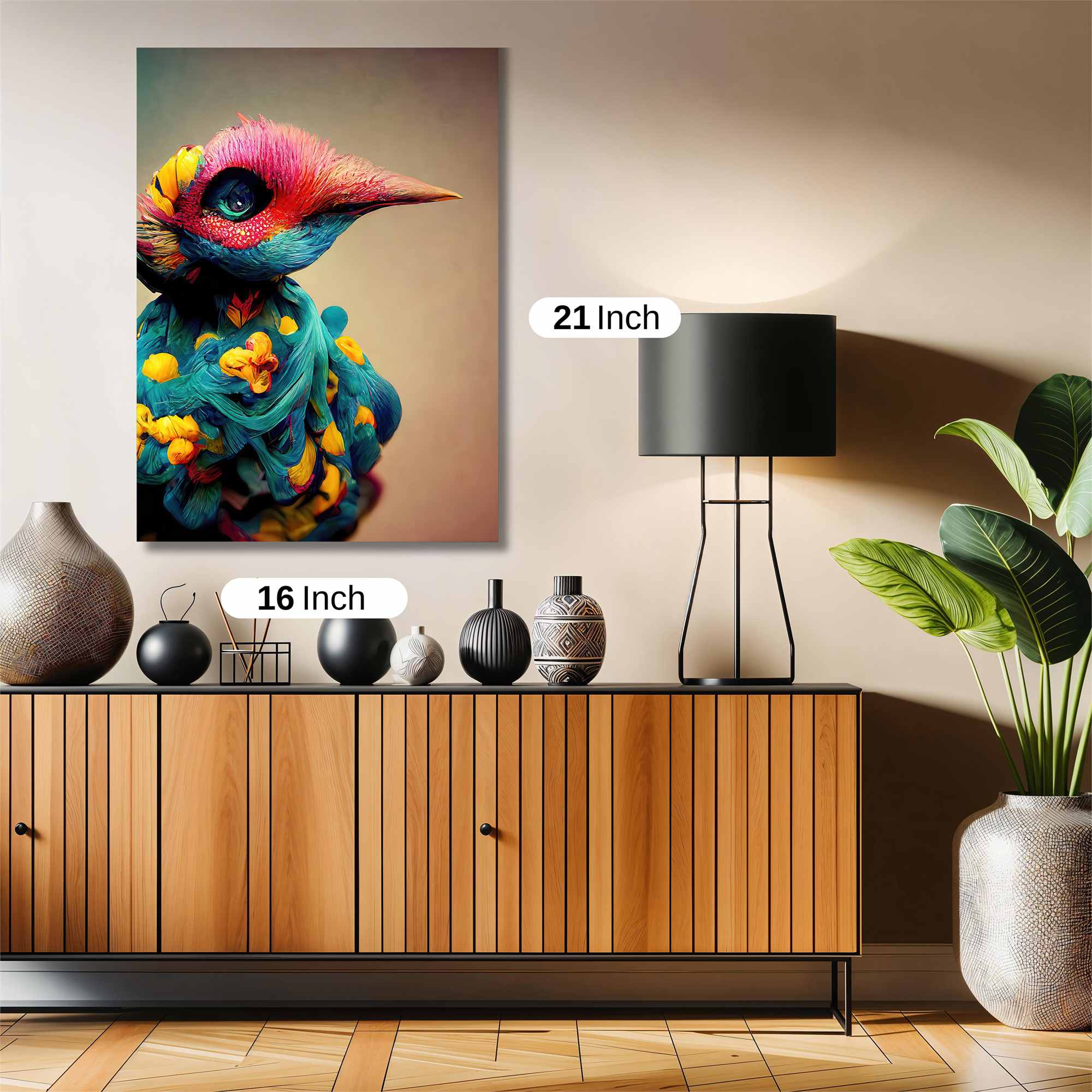 Colorful Whimsy Safe Wall Magnetic / M