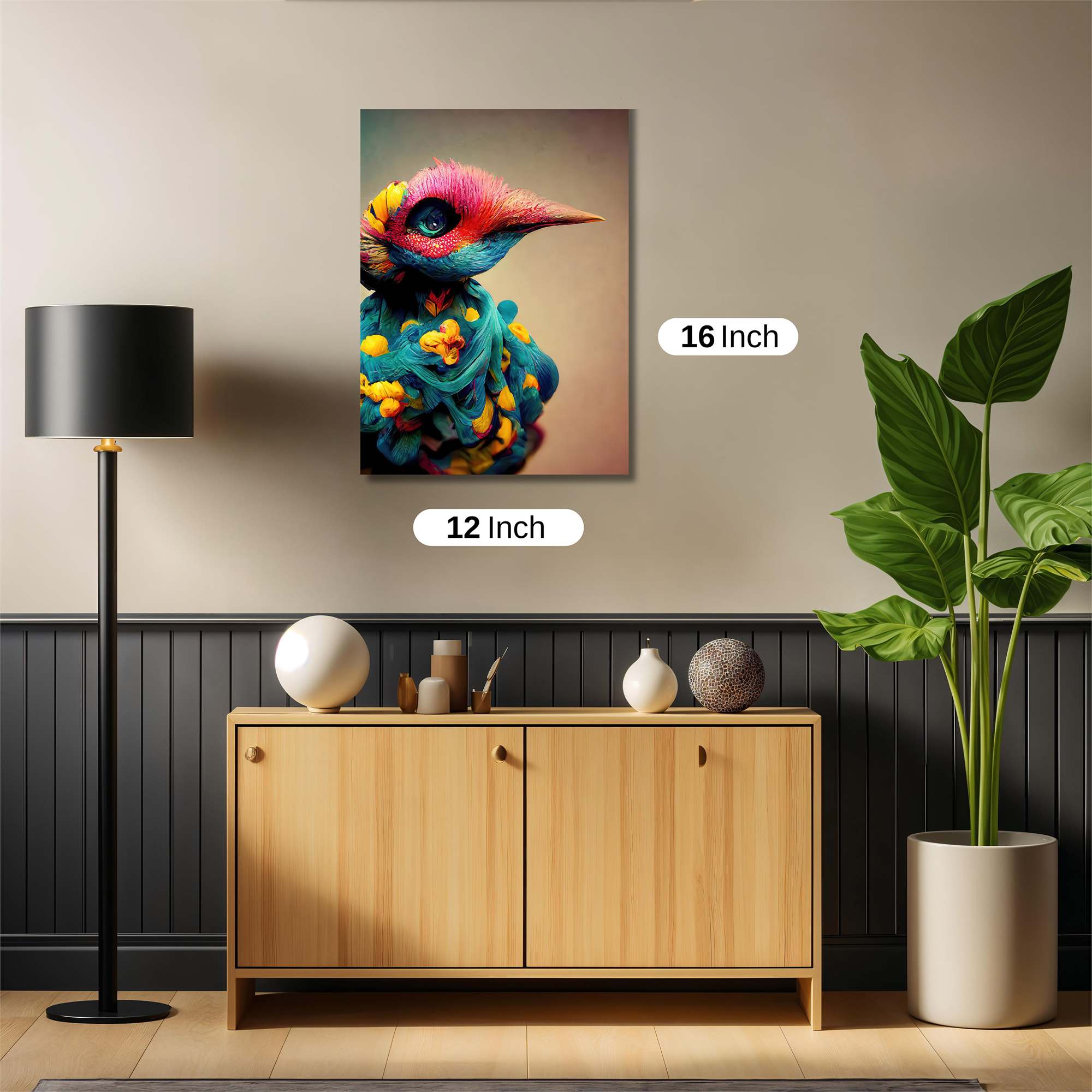 Colorful Whimsy Safe Wall Magnetic / M