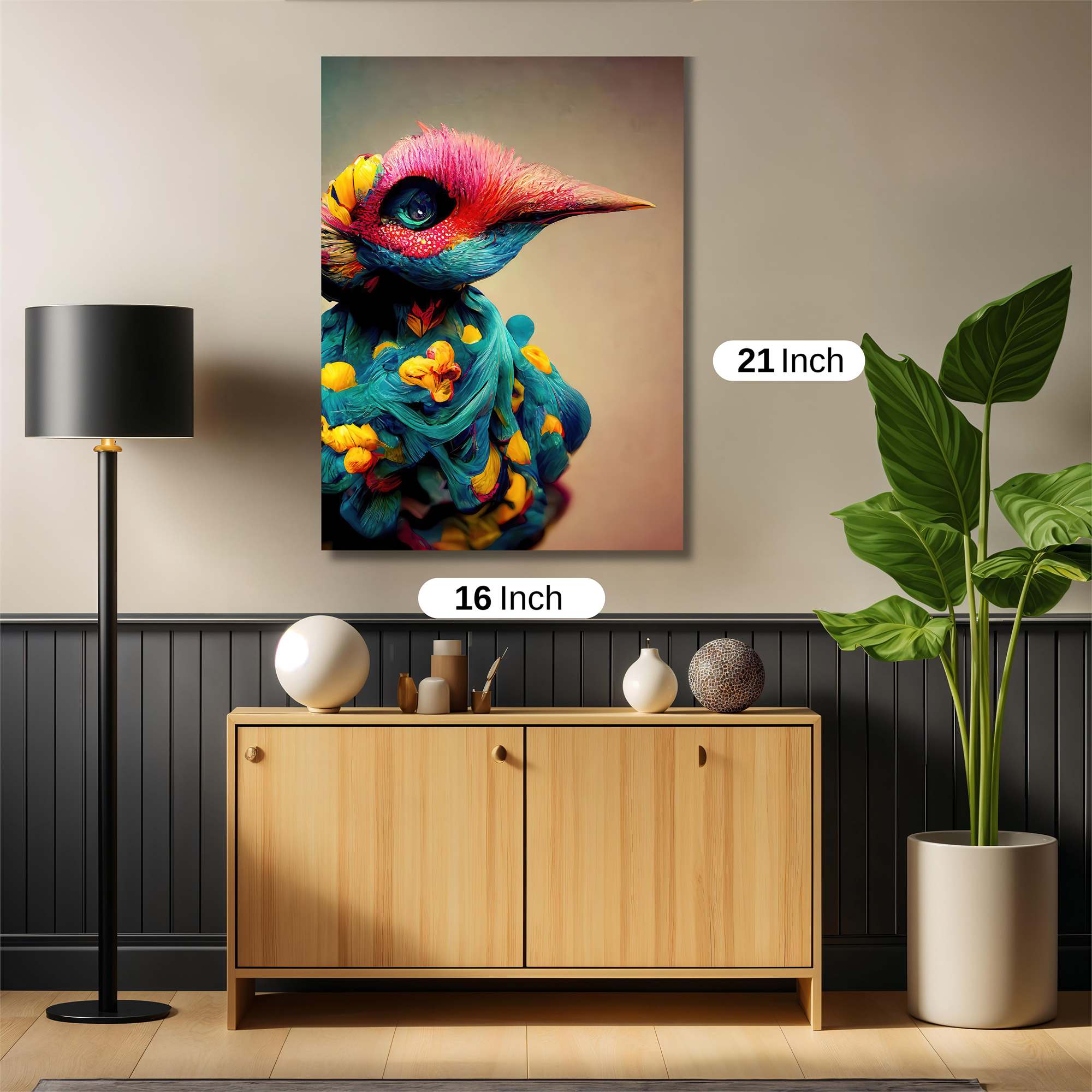 Colorful Whimsy Safe Wall Magnetic / M