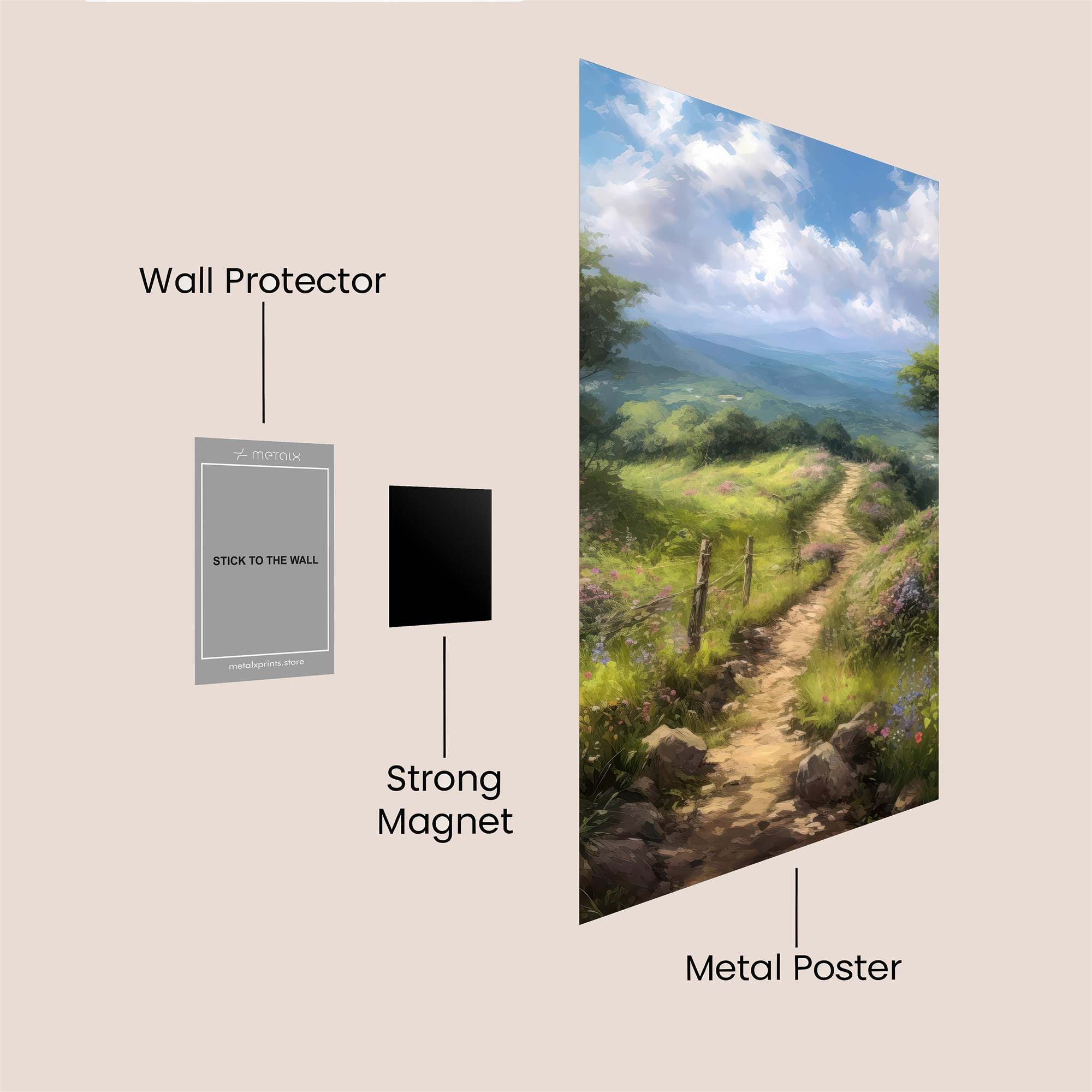 Nature's Embrace Safe Wall Magnetic / M