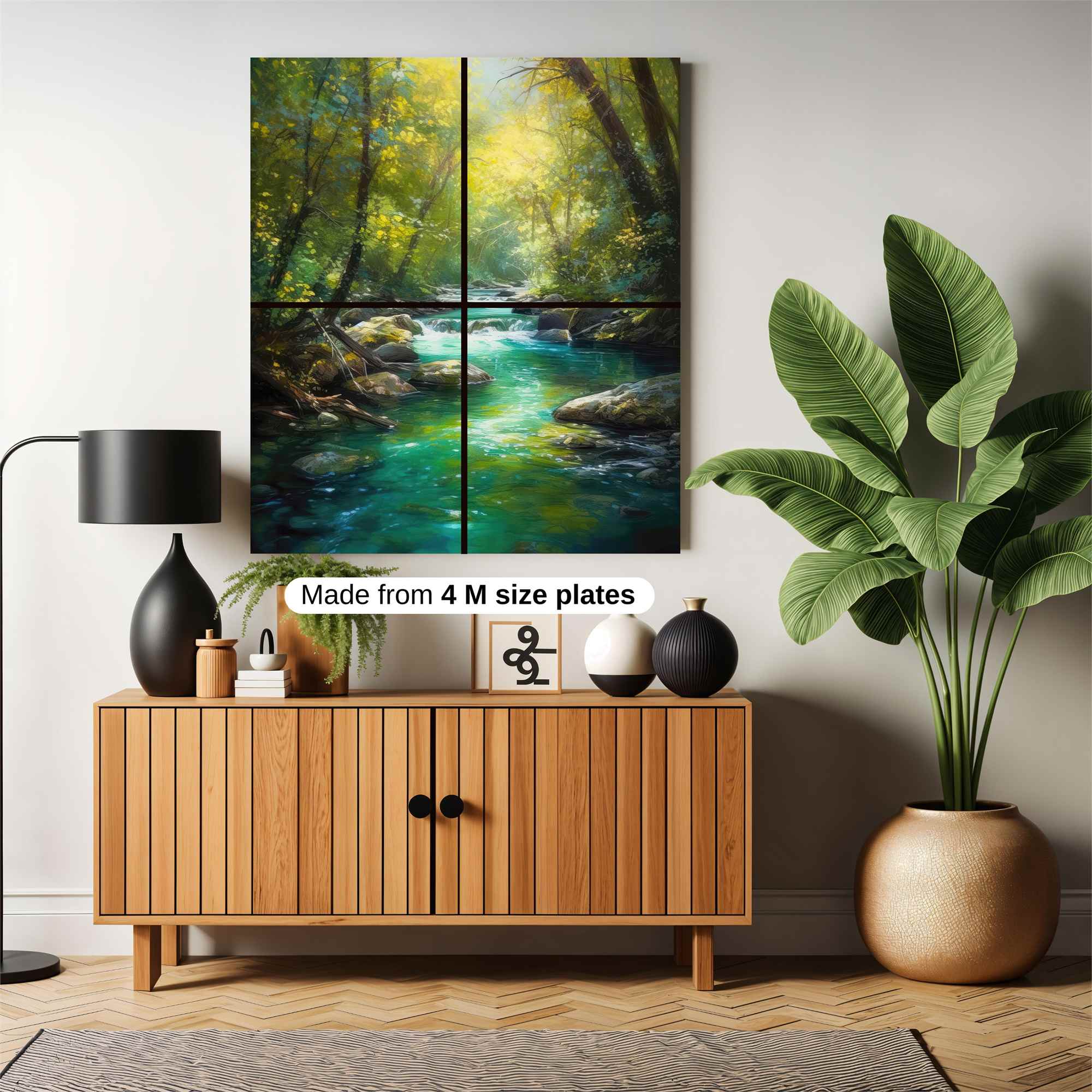 Forest Serenity Safe Wall Magnetic / M