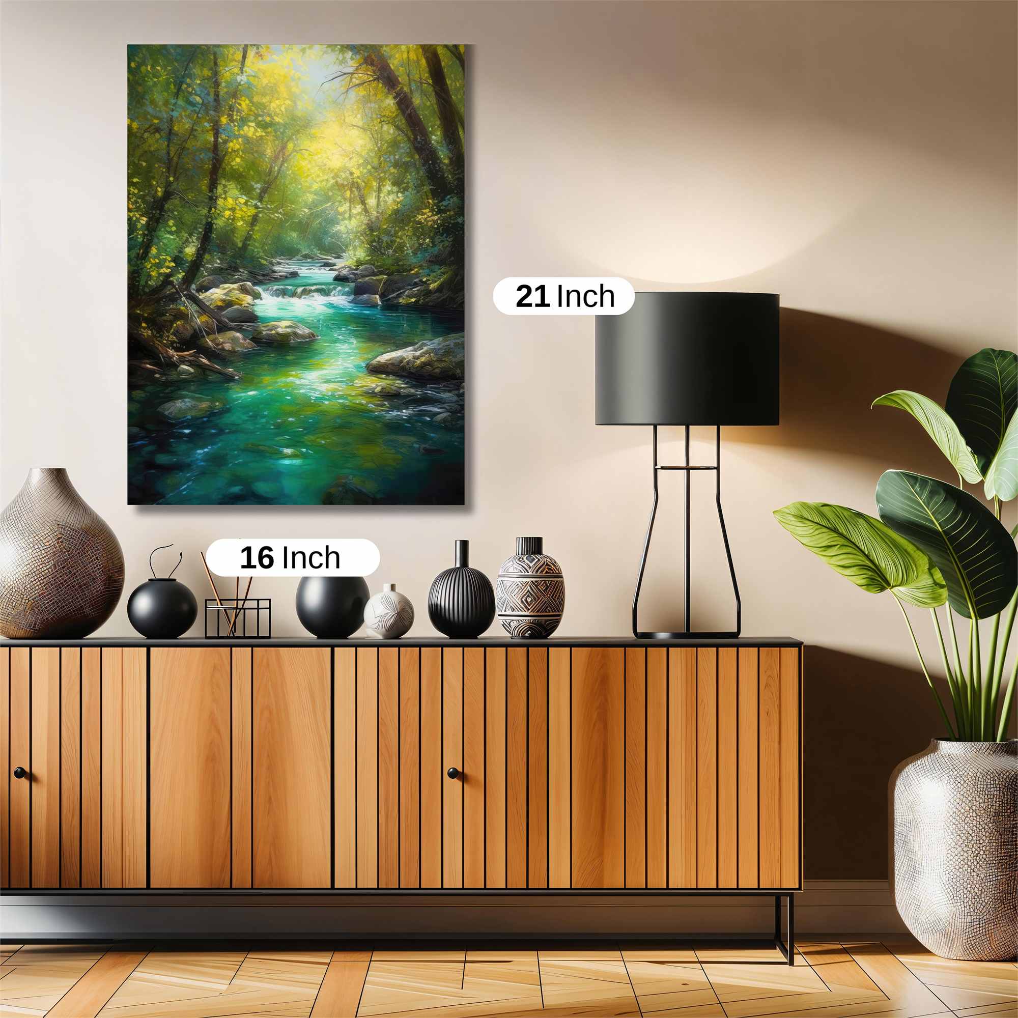 Forest Serenity Safe Wall Magnetic / M