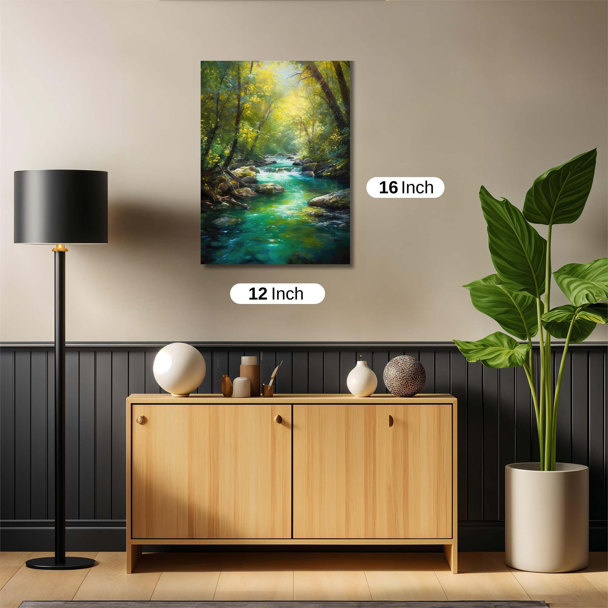Forest Serenity Safe Wall Magnetic / M