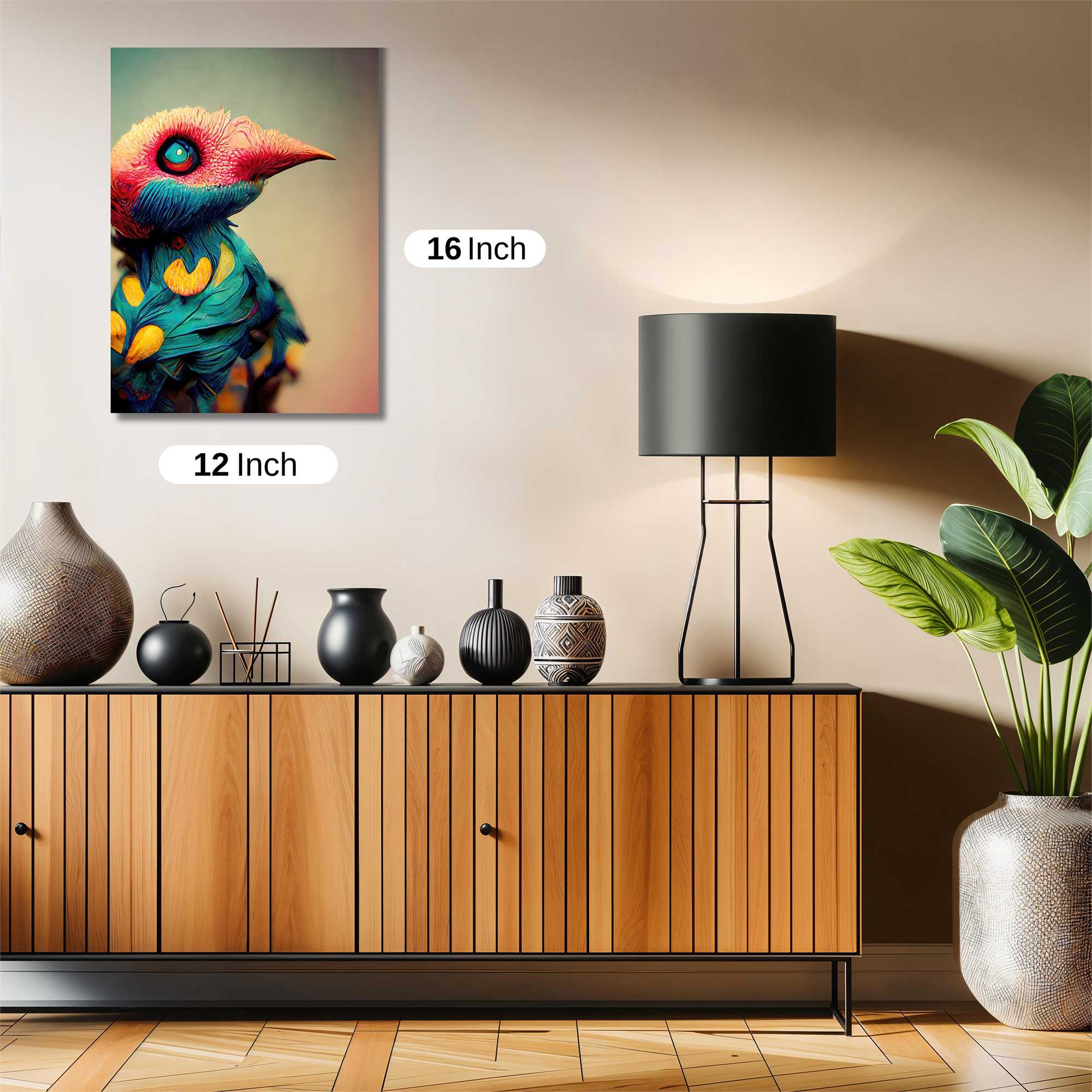 Bird Whimsy Safe Wall Magnetic / M