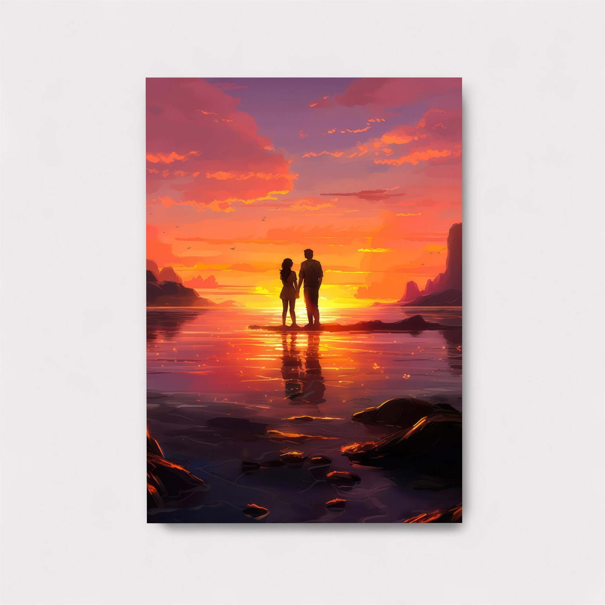 Sunset Serenity Safe Wall Magnetic / M