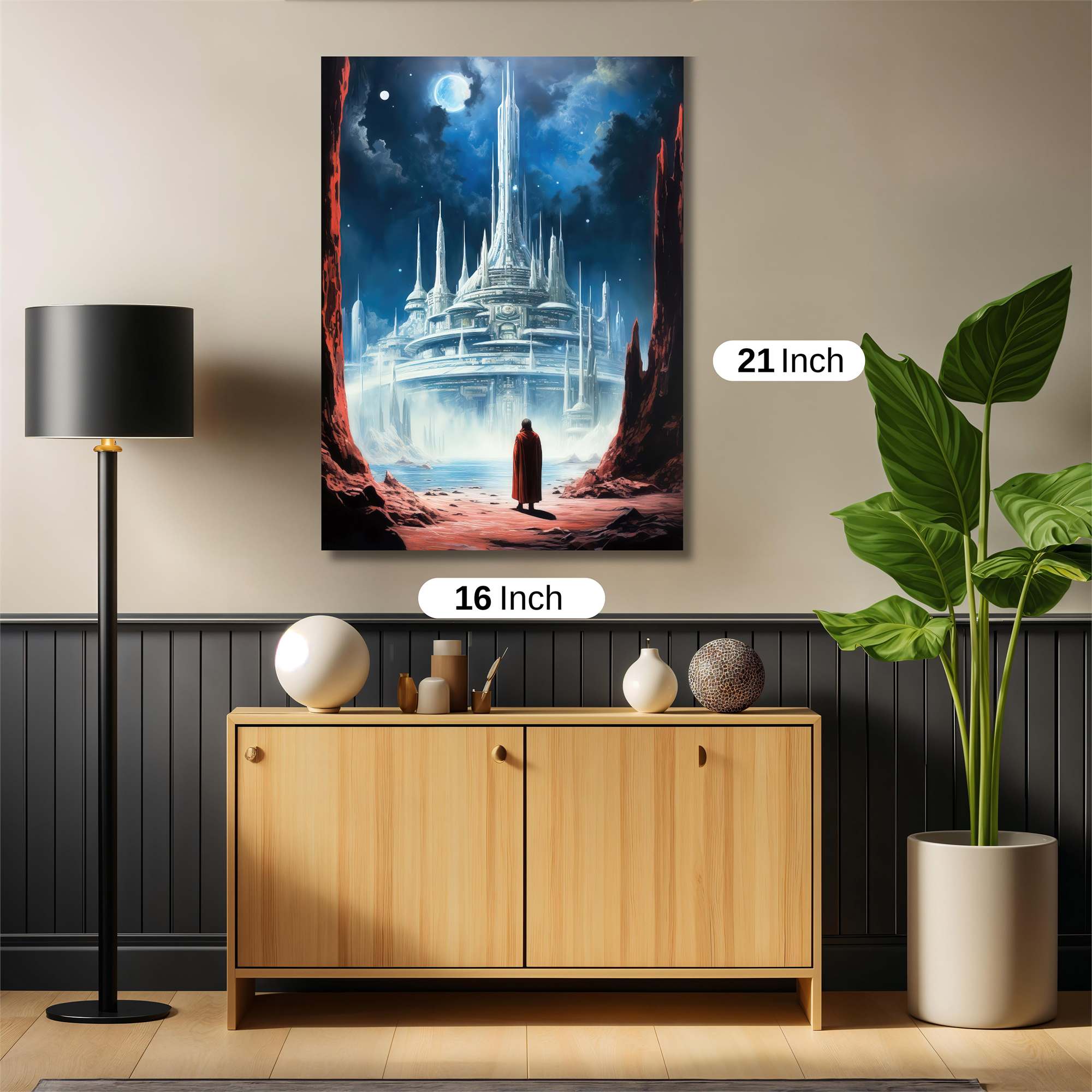 Lunar Citadel Safe Wall Magnetic / M
