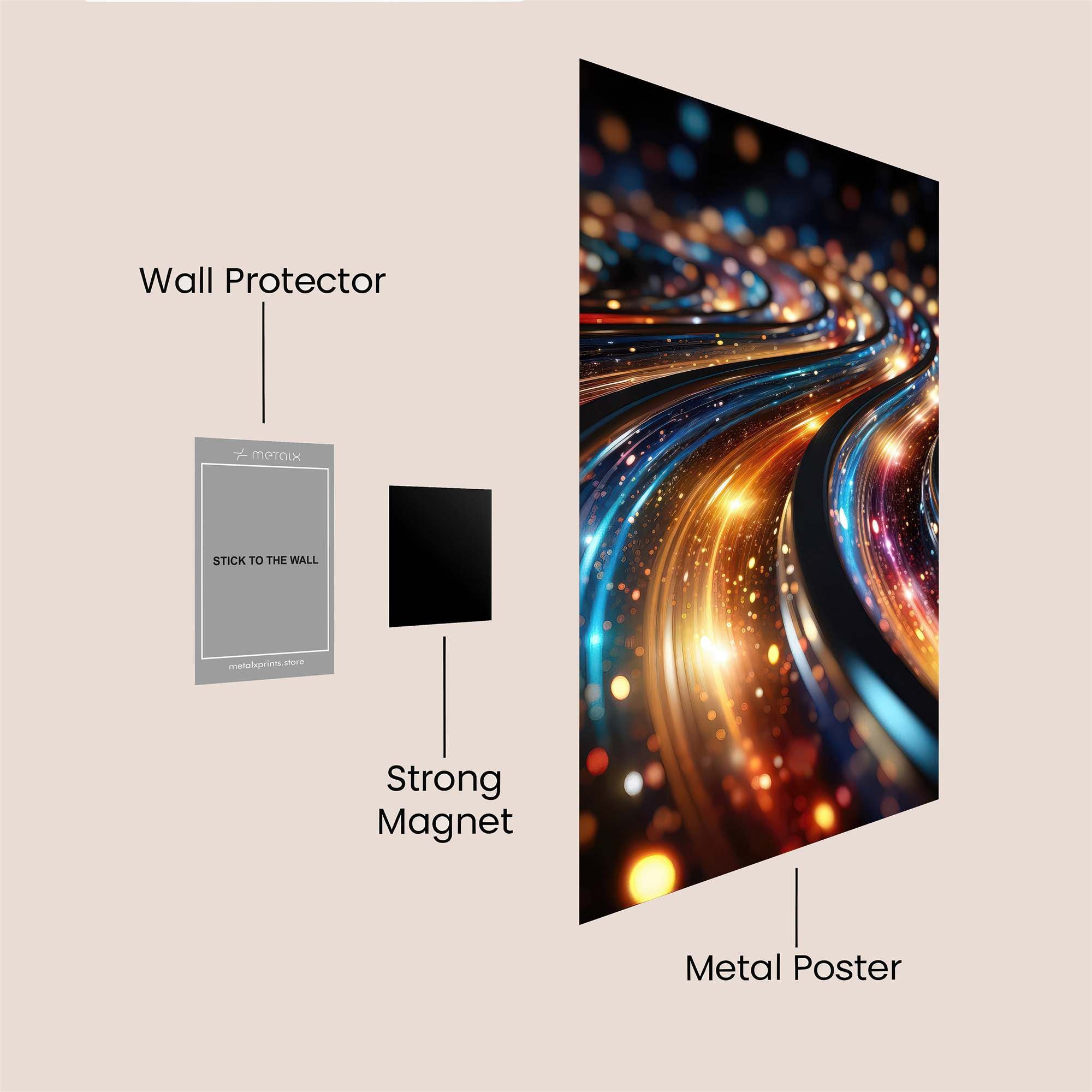 LightWave Radiance Safe Wall Magnetic / M